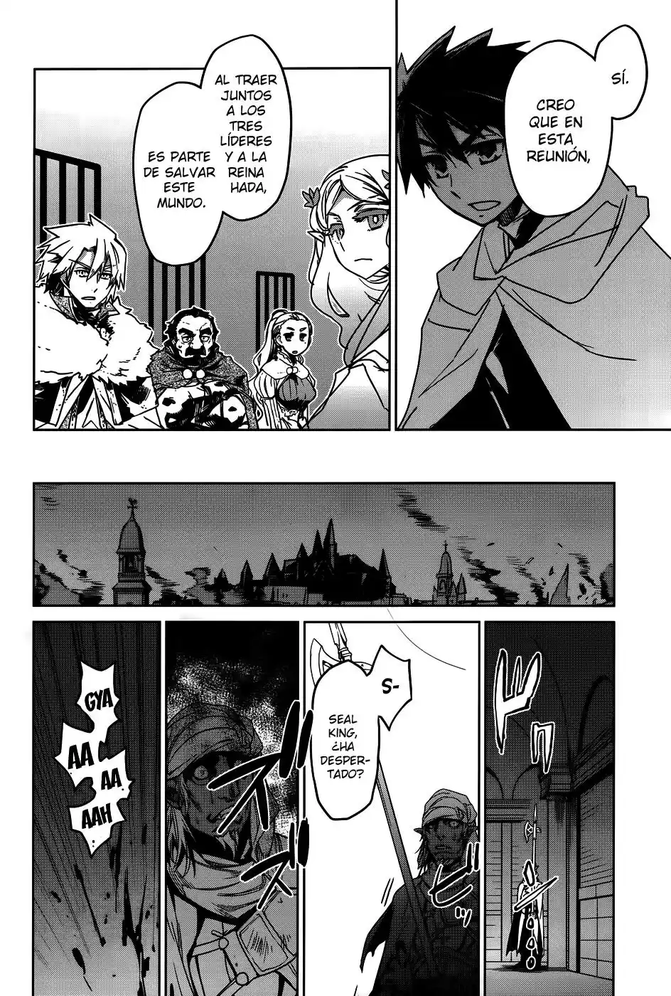 Maoyuu Maou Yuusha - "Kono Watashi no Mono Tonare, Yuusha yo" "Kotowaru!" (2011) - Capítulo 36 - Página 49 - LectorTMOo