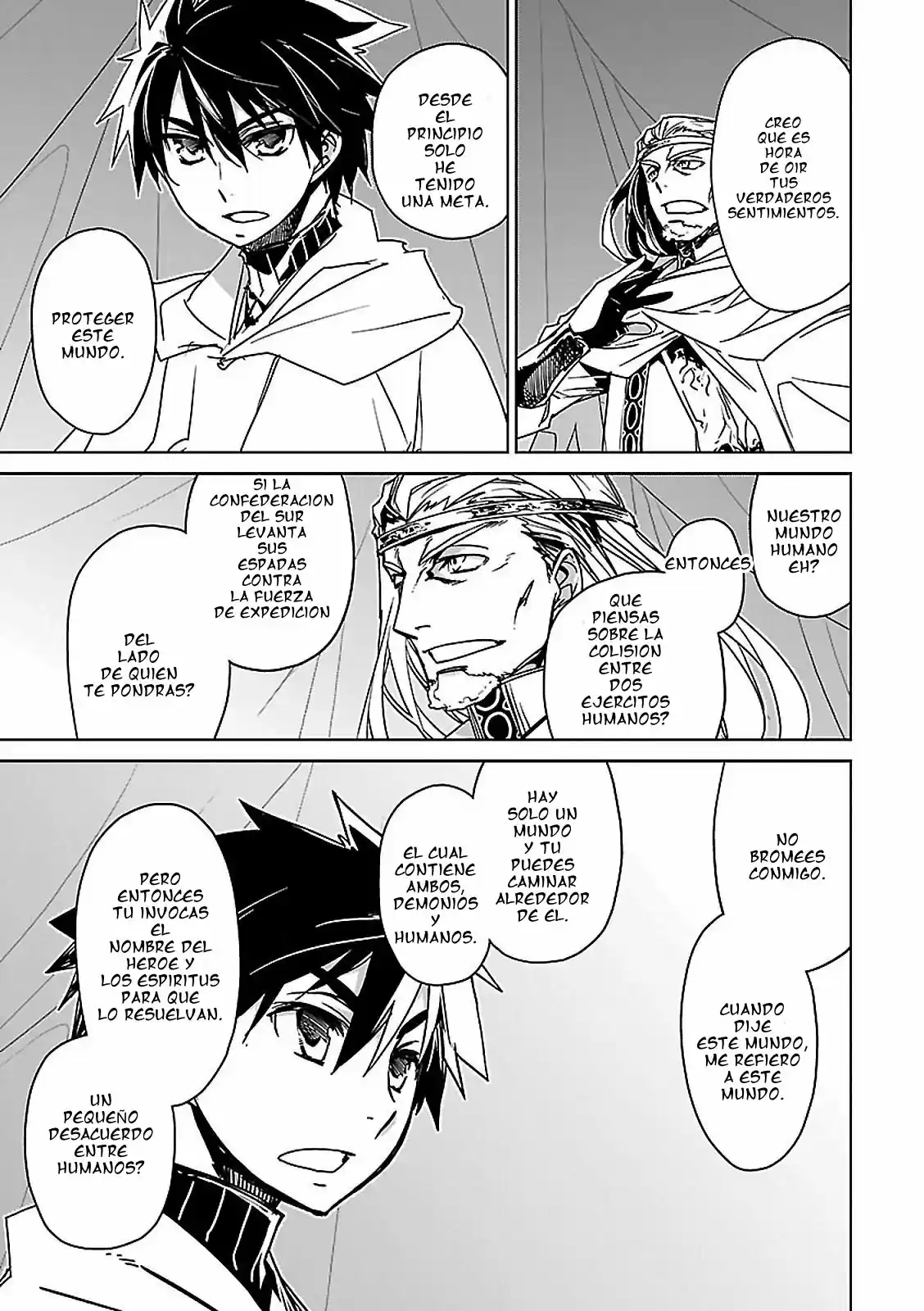 Maoyuu Maou Yuusha - "Kono Watashi no Mono Tonare, Yuusha yo" "Kotowaru!" (2011) - Capítulo 47 - Página 32 - LectorTMOo