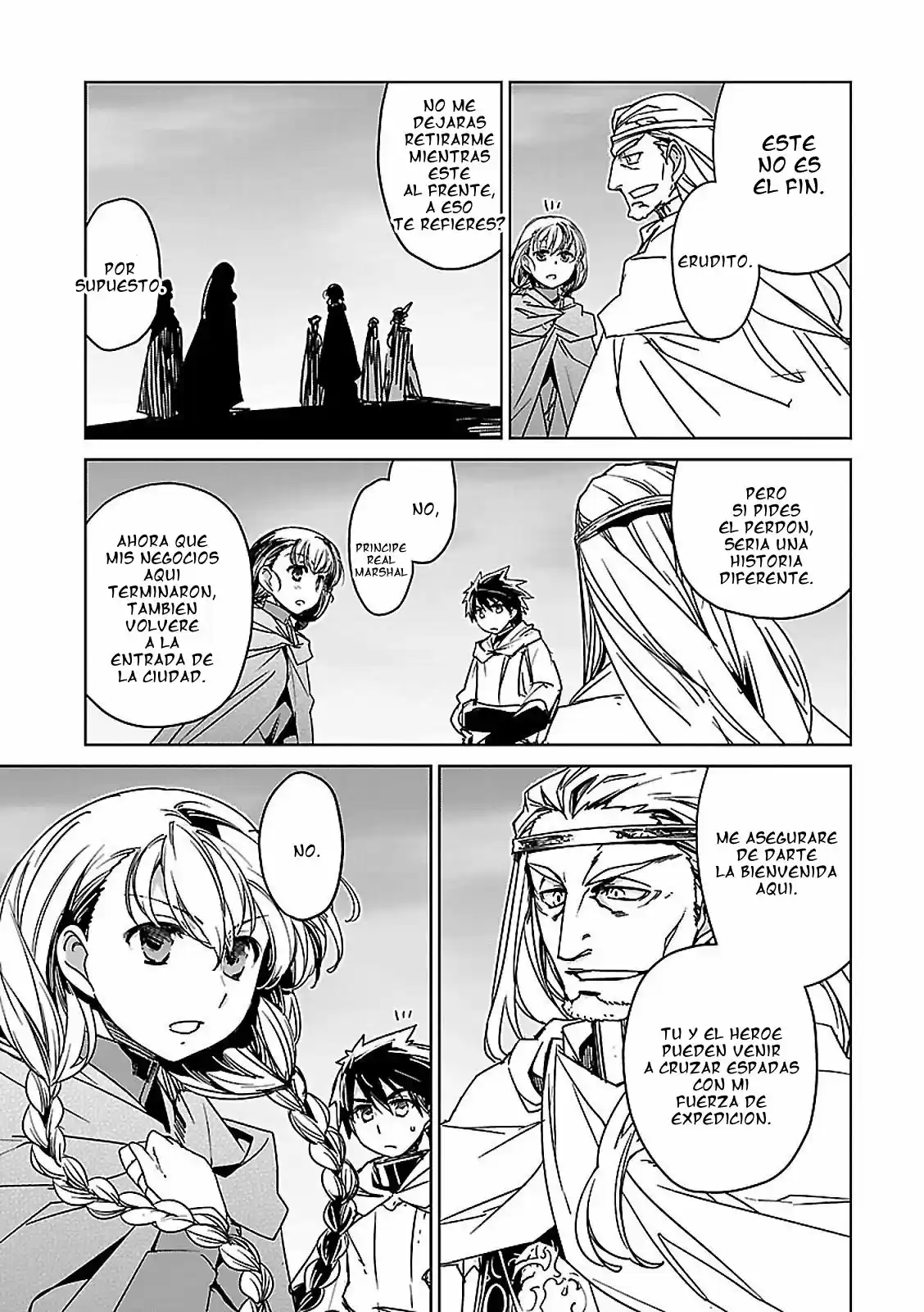Maoyuu Maou Yuusha - "Kono Watashi no Mono Tonare, Yuusha yo" "Kotowaru!" (2011) - Capítulo 47 - Página 40 - LectorTMOo