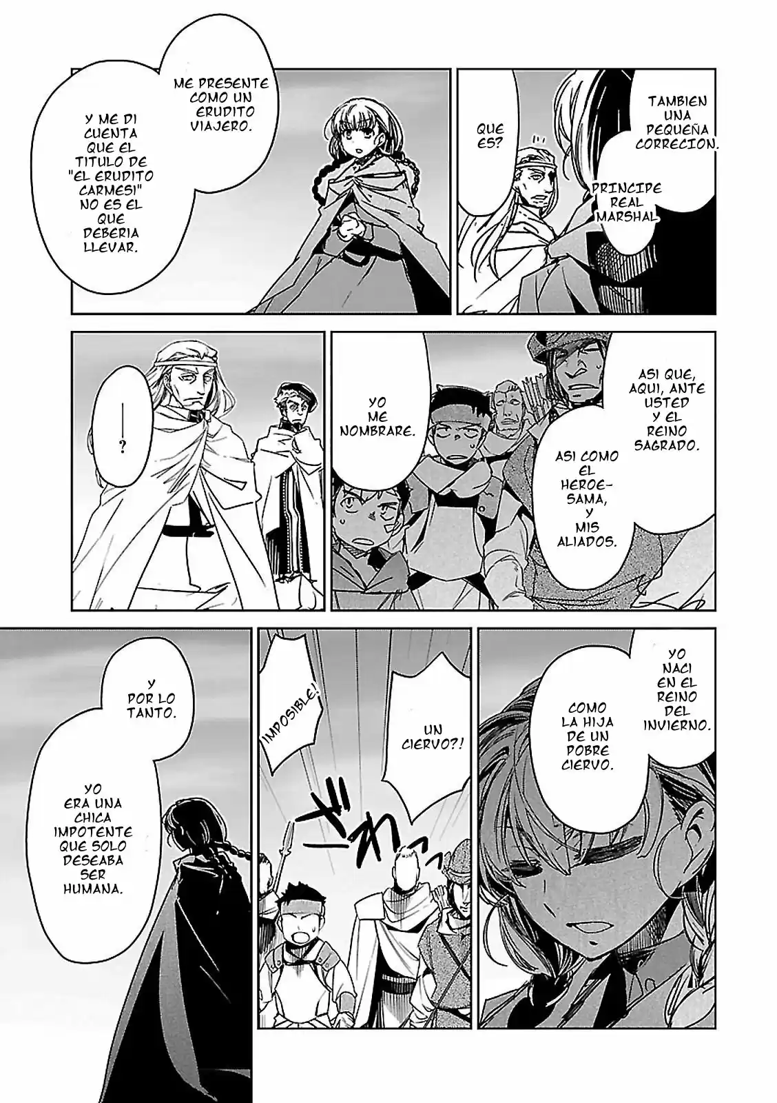 Maoyuu Maou Yuusha - "Kono Watashi no Mono Tonare, Yuusha yo" "Kotowaru!" (2011) - Capítulo 47 - Página 42 - LectorTMOo