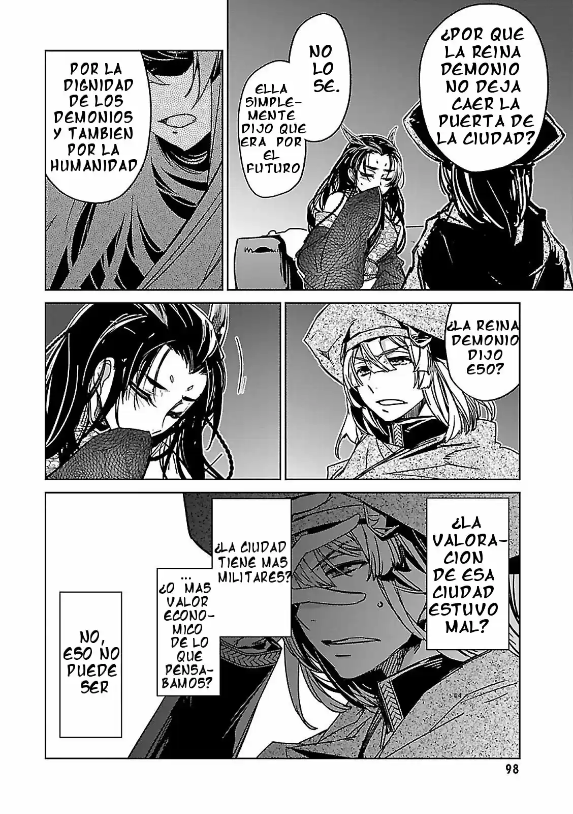 Maoyuu Maou Yuusha - "Kono Watashi no Mono Tonare, Yuusha yo" "Kotowaru!" (2011) - Capítulo 48 - Página 55 - LectorTMOo