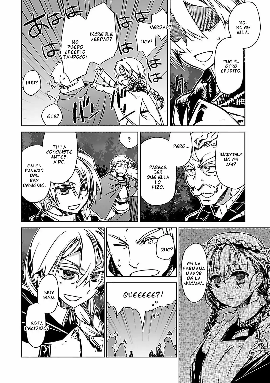 Maoyuu Maou Yuusha - "Kono Watashi no Mono Tonare, Yuusha yo" "Kotowaru!" (2011) - Capítulo 49 - Página 32 - LectorTMOo