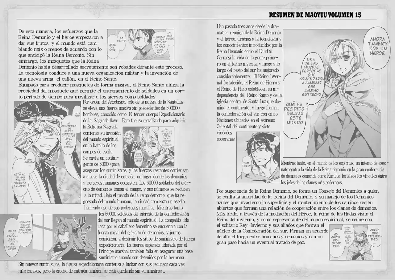 Maoyuu Maou Yuusha - "Kono Watashi no Mono Tonare, Yuusha yo" "Kotowaru!" (2011) - Capítulo 50 - Página 8 - LectorTMOo