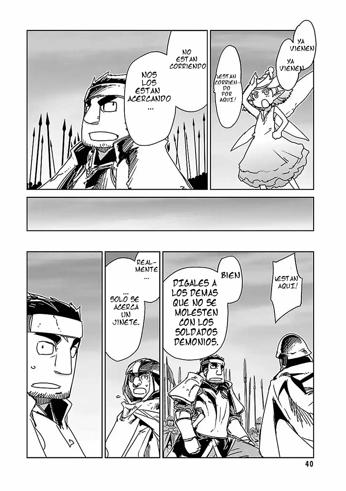 Maoyuu Maou Yuusha - "Kono Watashi no Mono Tonare, Yuusha yo" "Kotowaru!" (2011) - Capítulo 50 - Página 38 - LectorTMOo