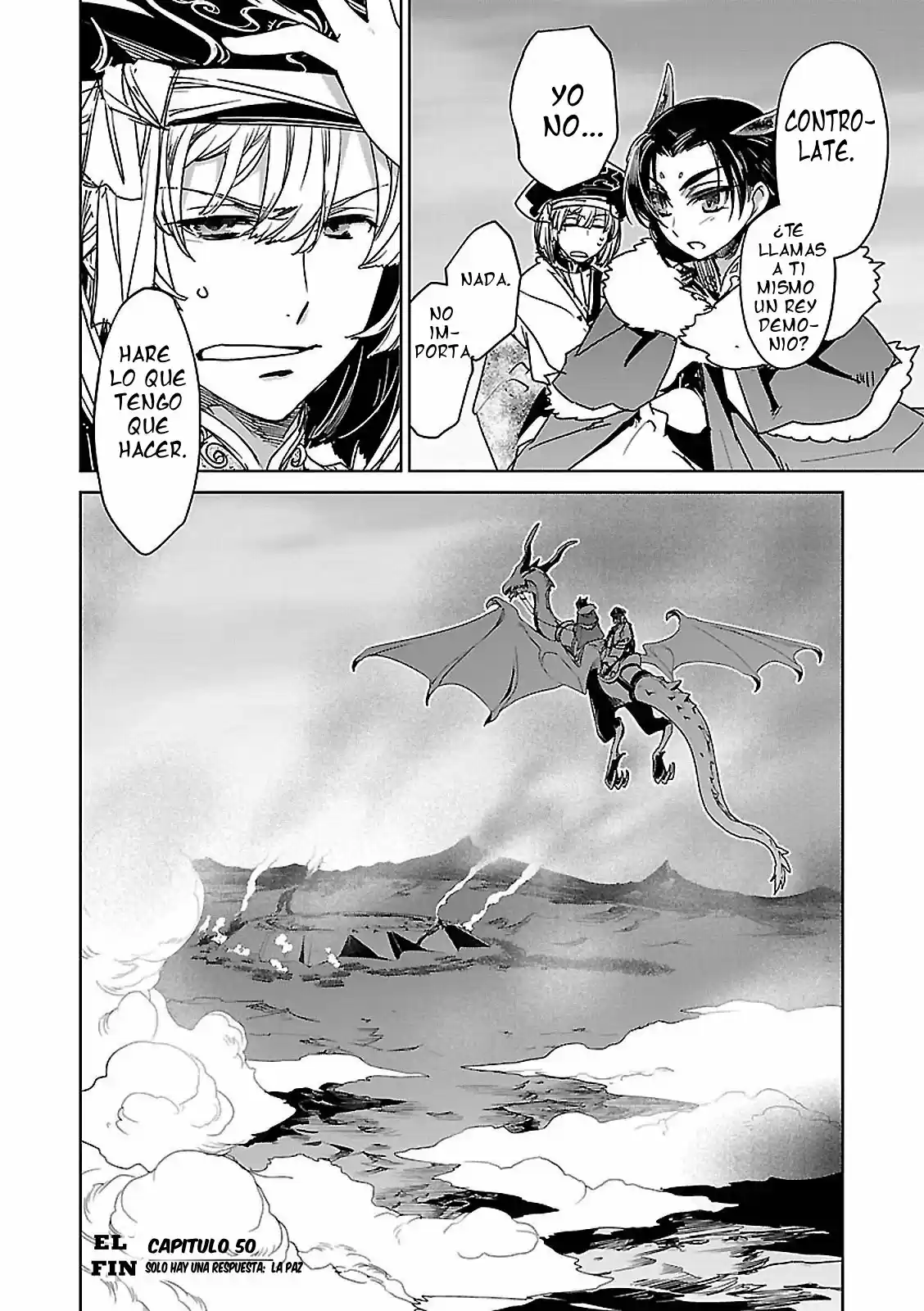 Maoyuu Maou Yuusha - "Kono Watashi no Mono Tonare, Yuusha yo" "Kotowaru!" (2011) - Capítulo 50 - Página 50 - LectorTMOo