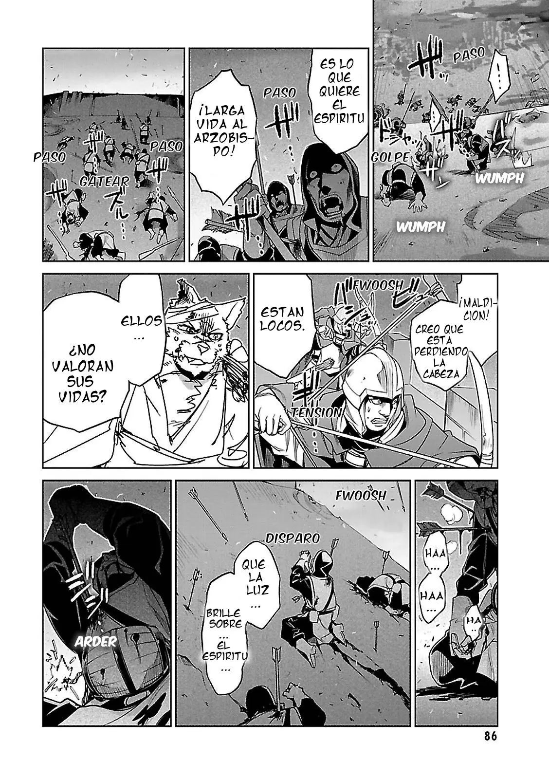 Maoyuu Maou Yuusha - "Kono Watashi no Mono Tonare, Yuusha yo" "Kotowaru!" (2011) - Capítulo 51 - Página 34 - LectorTMOo