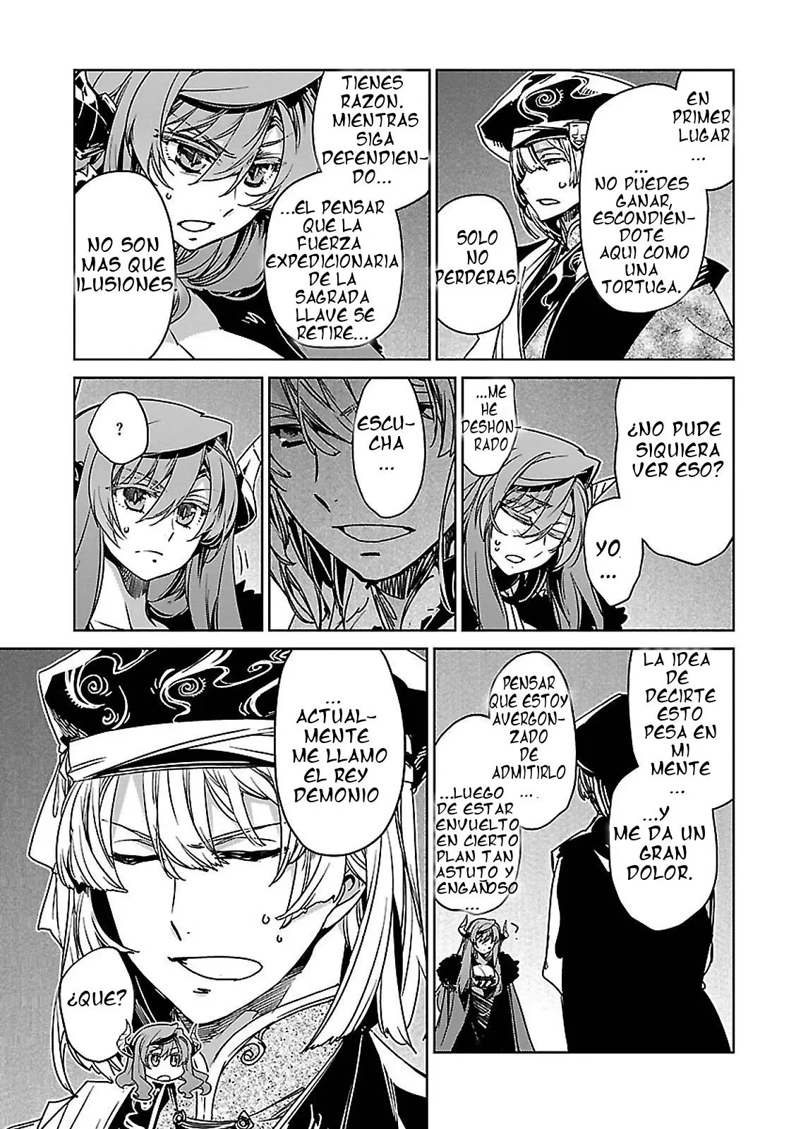 Maoyuu Maou Yuusha - "Kono Watashi no Mono Tonare, Yuusha yo" "Kotowaru!" (2011) - Capítulo 51 - Página 43 - LectorTMOo