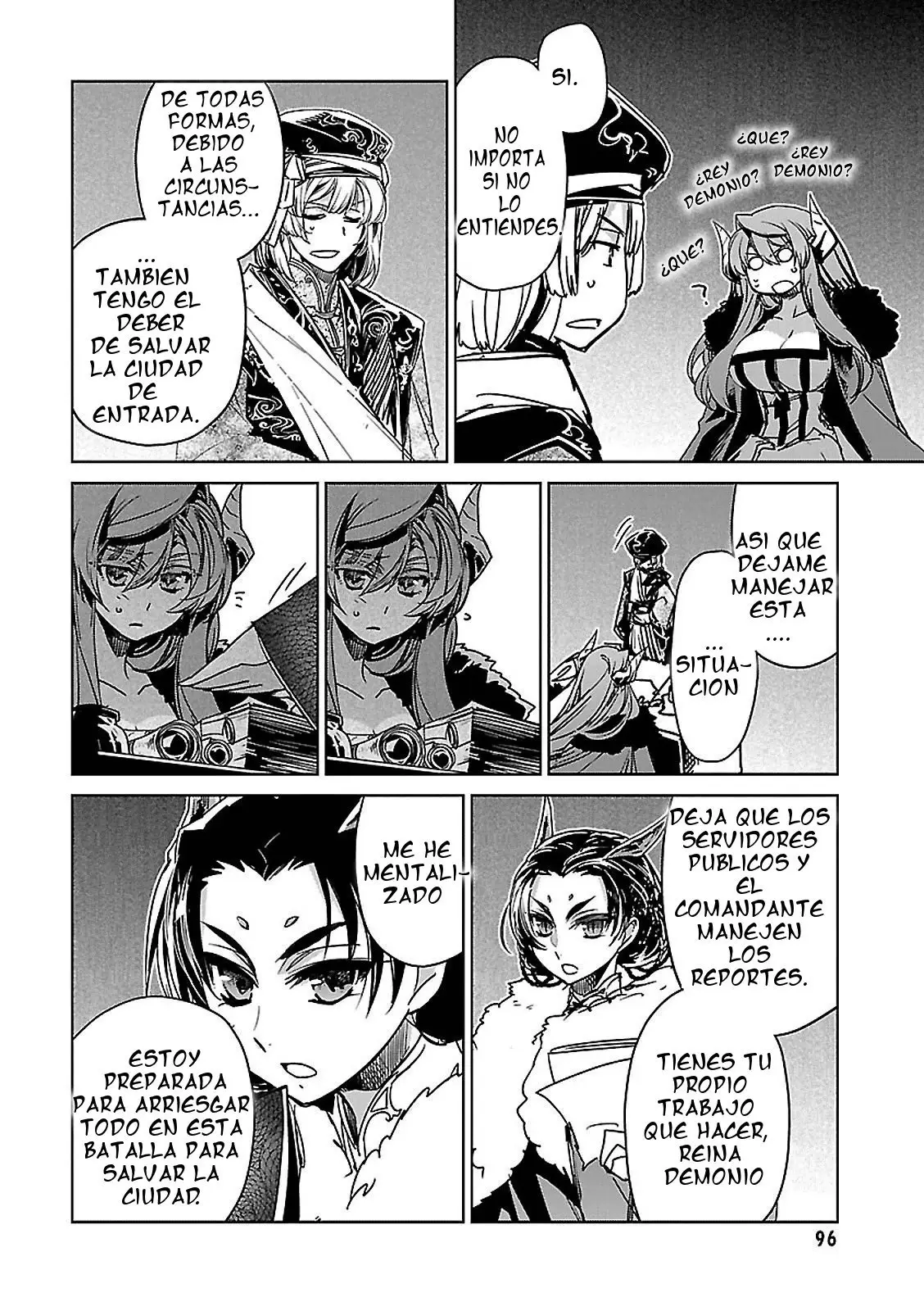 Maoyuu Maou Yuusha - "Kono Watashi no Mono Tonare, Yuusha yo" "Kotowaru!" (2011) - Capítulo 51 - Página 44 - LectorTMOo