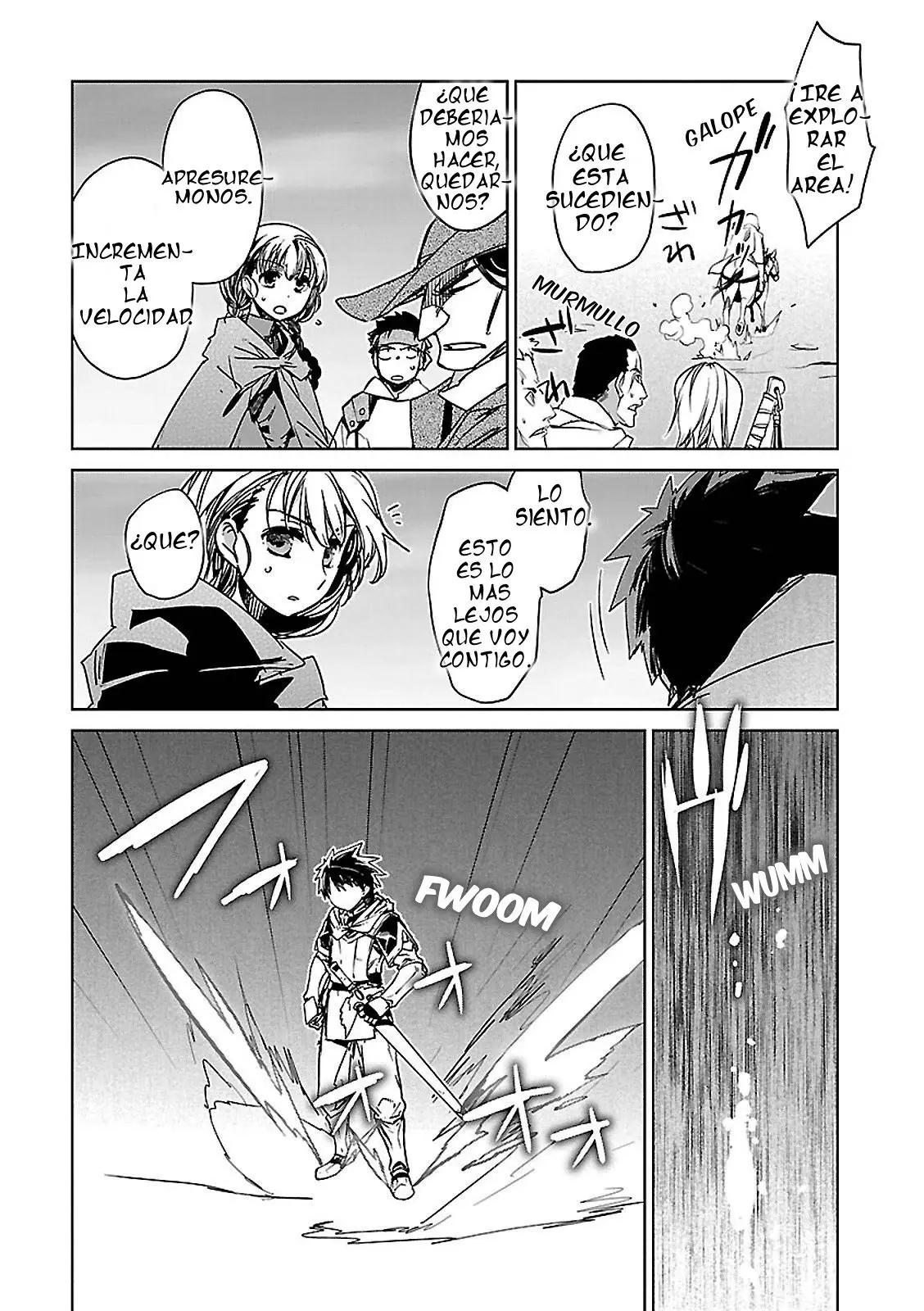 Maoyuu Maou Yuusha - "Kono Watashi no Mono Tonare, Yuusha yo" "Kotowaru!" (2011) - Capítulo 51 - Página 55 - LectorTMOo