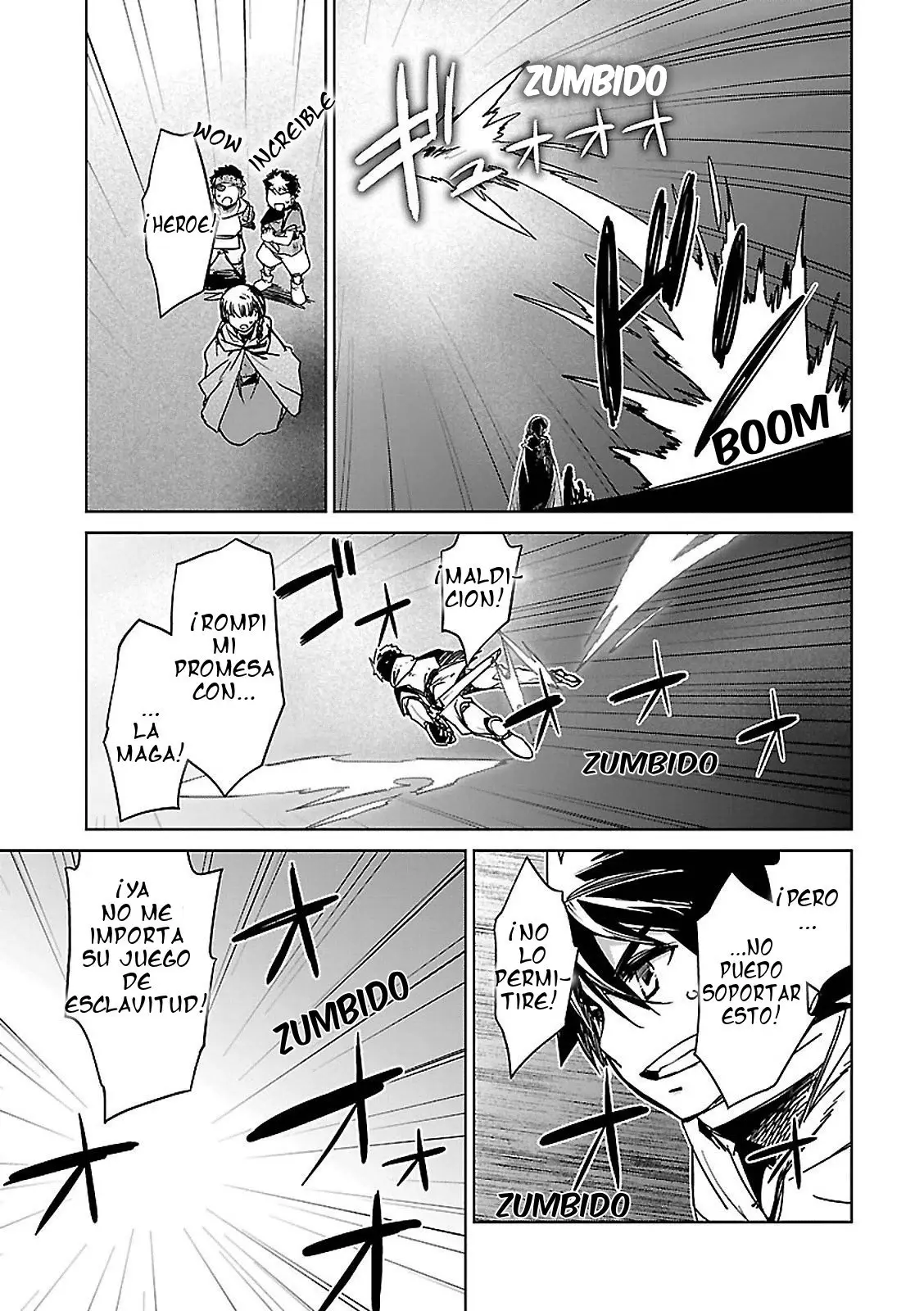 Maoyuu Maou Yuusha - "Kono Watashi no Mono Tonare, Yuusha yo" "Kotowaru!" (2011) - Capítulo 51 - Página 56 - LectorTMOo