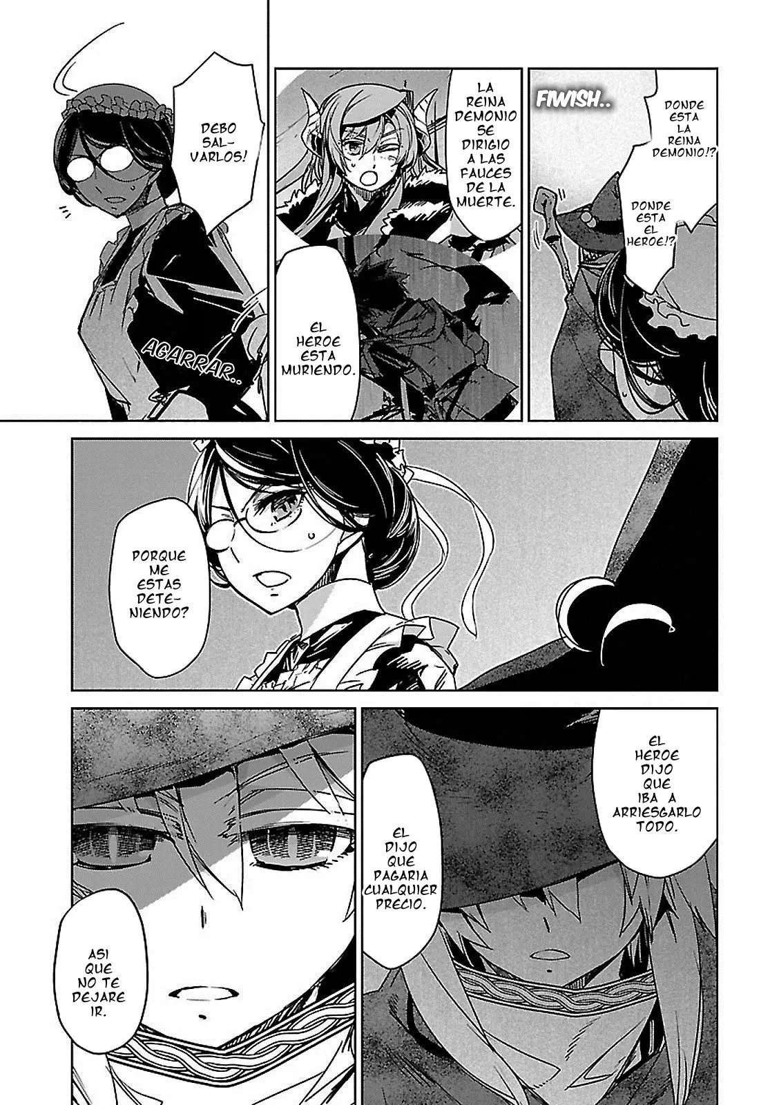 Maoyuu Maou Yuusha - "Kono Watashi no Mono Tonare, Yuusha yo" "Kotowaru!" (2011) - Capítulo 52 - Página 32 - LectorTMOo
