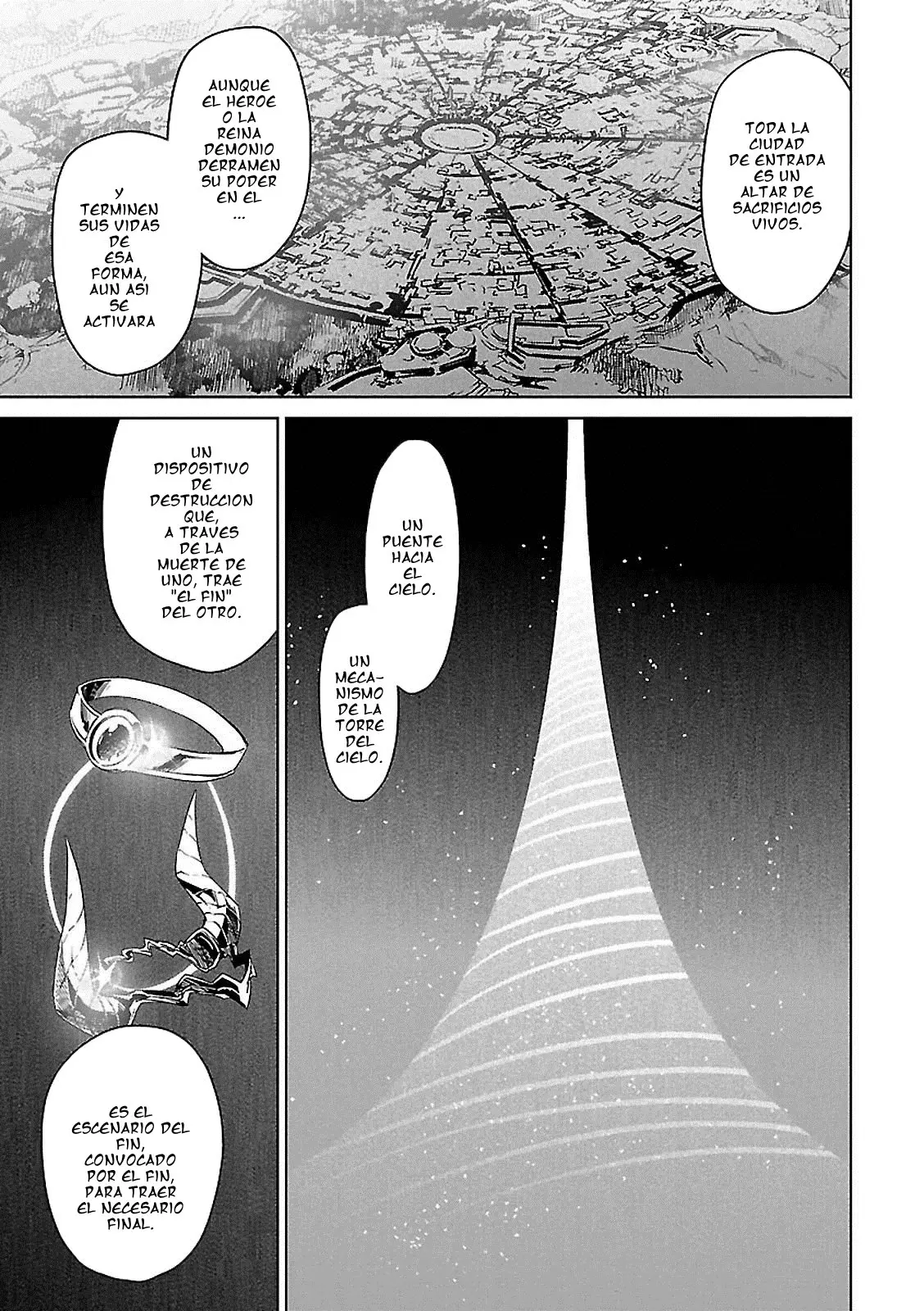Maoyuu Maou Yuusha - "Kono Watashi no Mono Tonare, Yuusha yo" "Kotowaru!" (2011) - Capítulo 52 - Página 34 - LectorTMOo