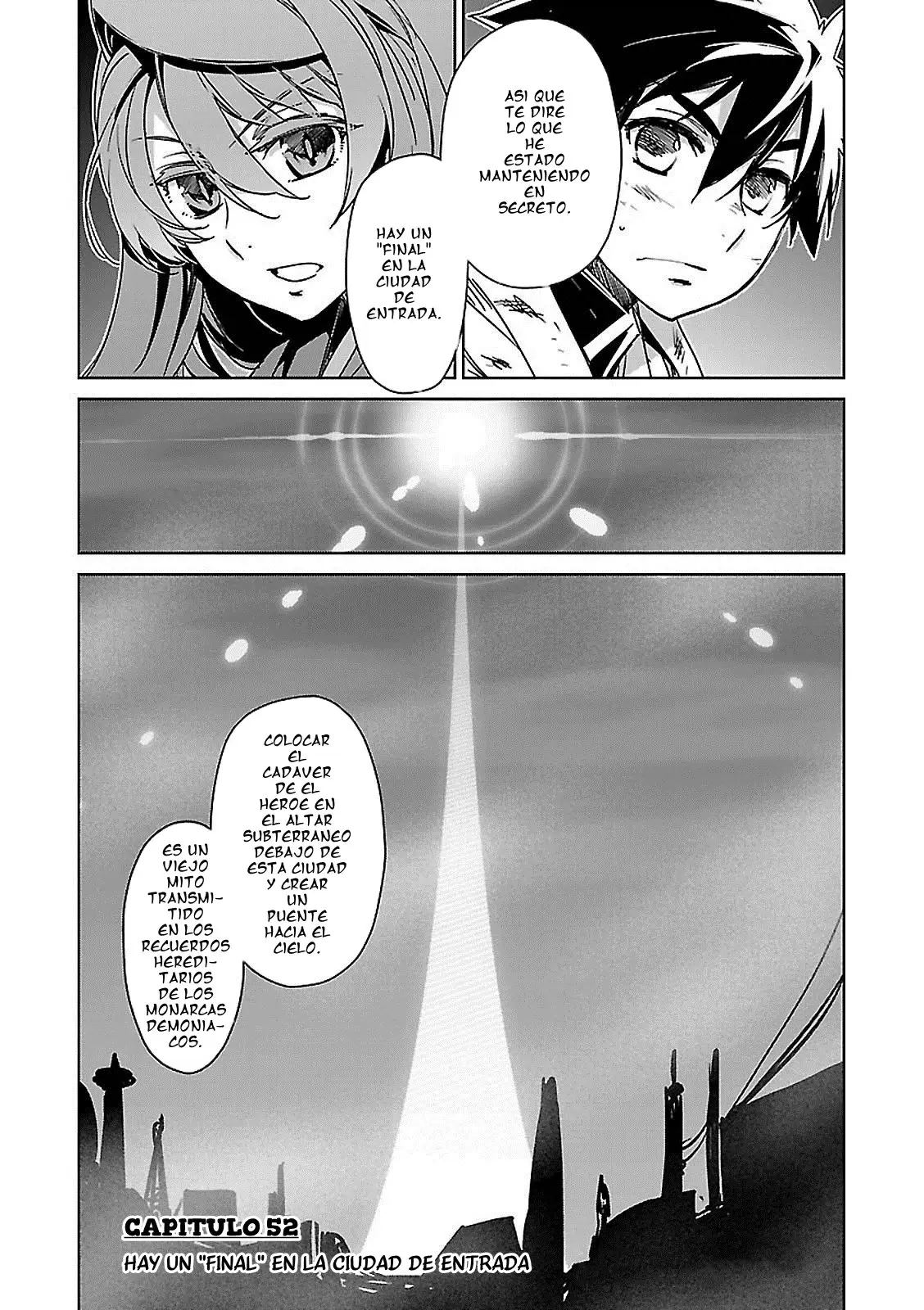 Maoyuu Maou Yuusha - "Kono Watashi no Mono Tonare, Yuusha yo" "Kotowaru!" (2011) - Capítulo 52 - Página 46 - LectorTMOo
