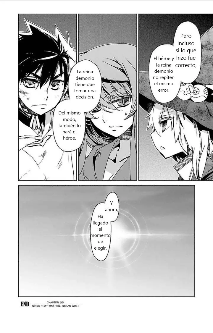 Maoyuu Maou Yuusha - "Kono Watashi no Mono Tonare, Yuusha yo" "Kotowaru!" (2011) - Capítulo 53 - Página 23 - LectorTMOo
