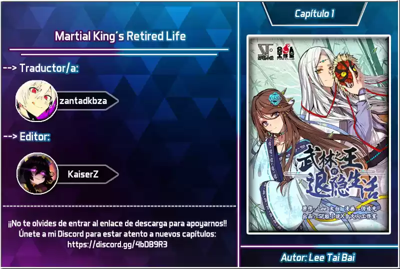 Martial King's Retired Life (2018) - Capítulo 1 - Página 1 - LectorTMOo