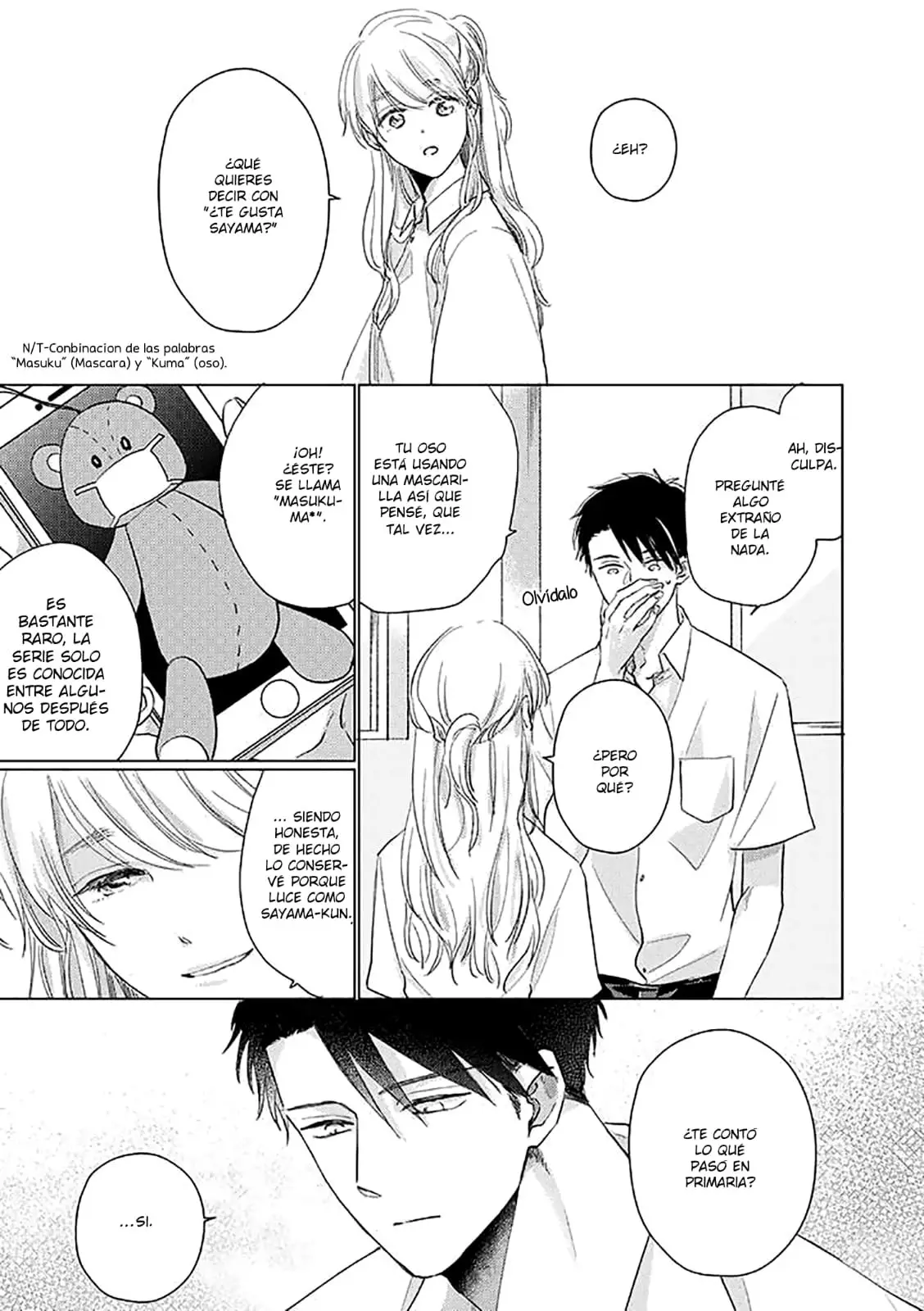 Mask danshi wa Koishitakunai no ni - Capítulo 10.8 - Página 10 - LectorTMOo