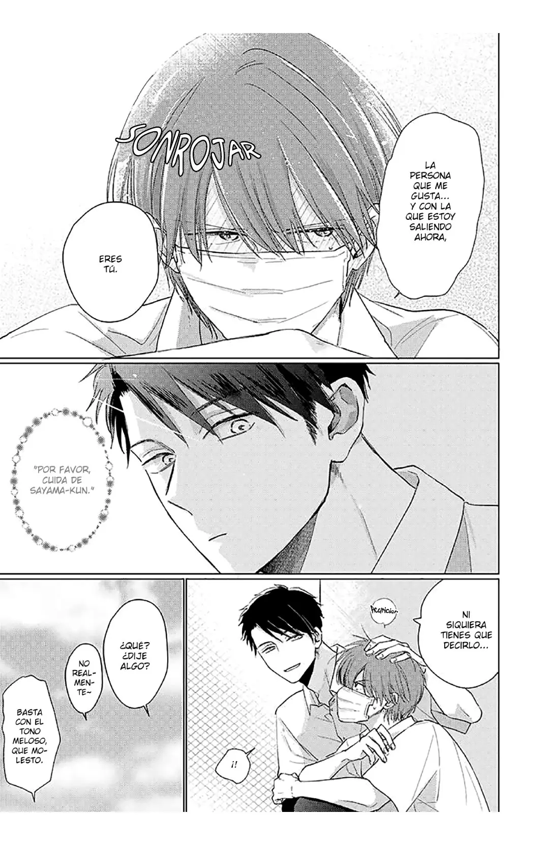Mask danshi wa Koishitakunai no ni - Capítulo 10.8 - Página 16 - LectorTMOo