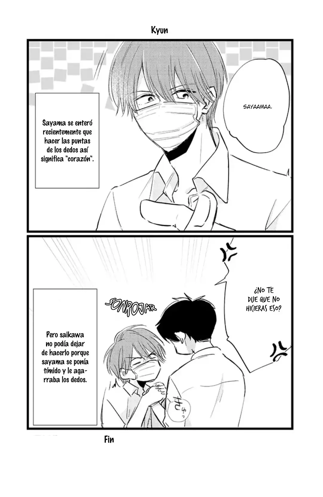 Mask danshi wa Koishitakunai no ni - Capítulo 11.2 - Página 9 - LectorTMOo