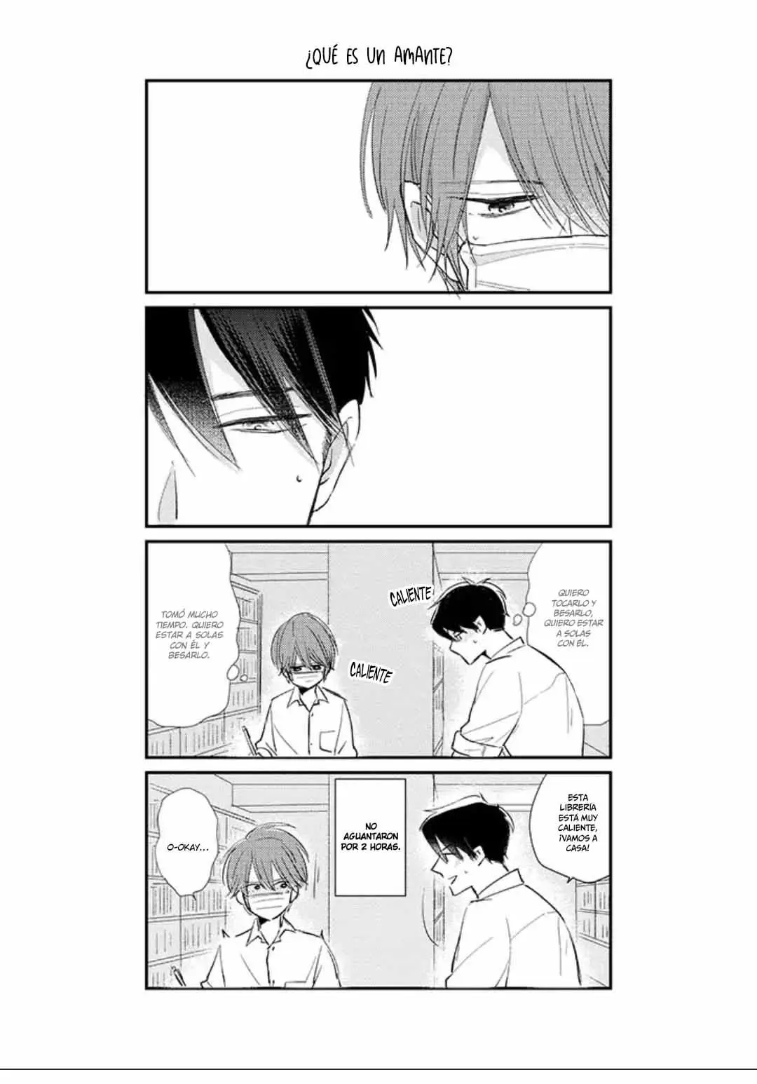 Mask danshi wa Koishitakunai no ni - Capítulo 13.1 - Página 5 - LectorTMOo