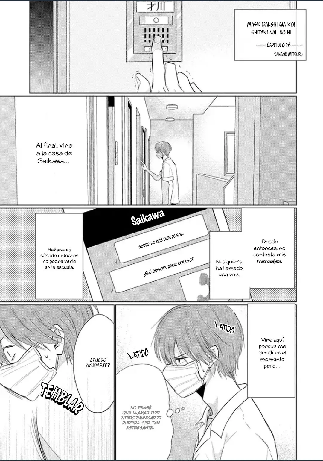 Mask danshi wa Koishitakunai no ni - Capítulo 17 - Página 10 - LectorTMOo