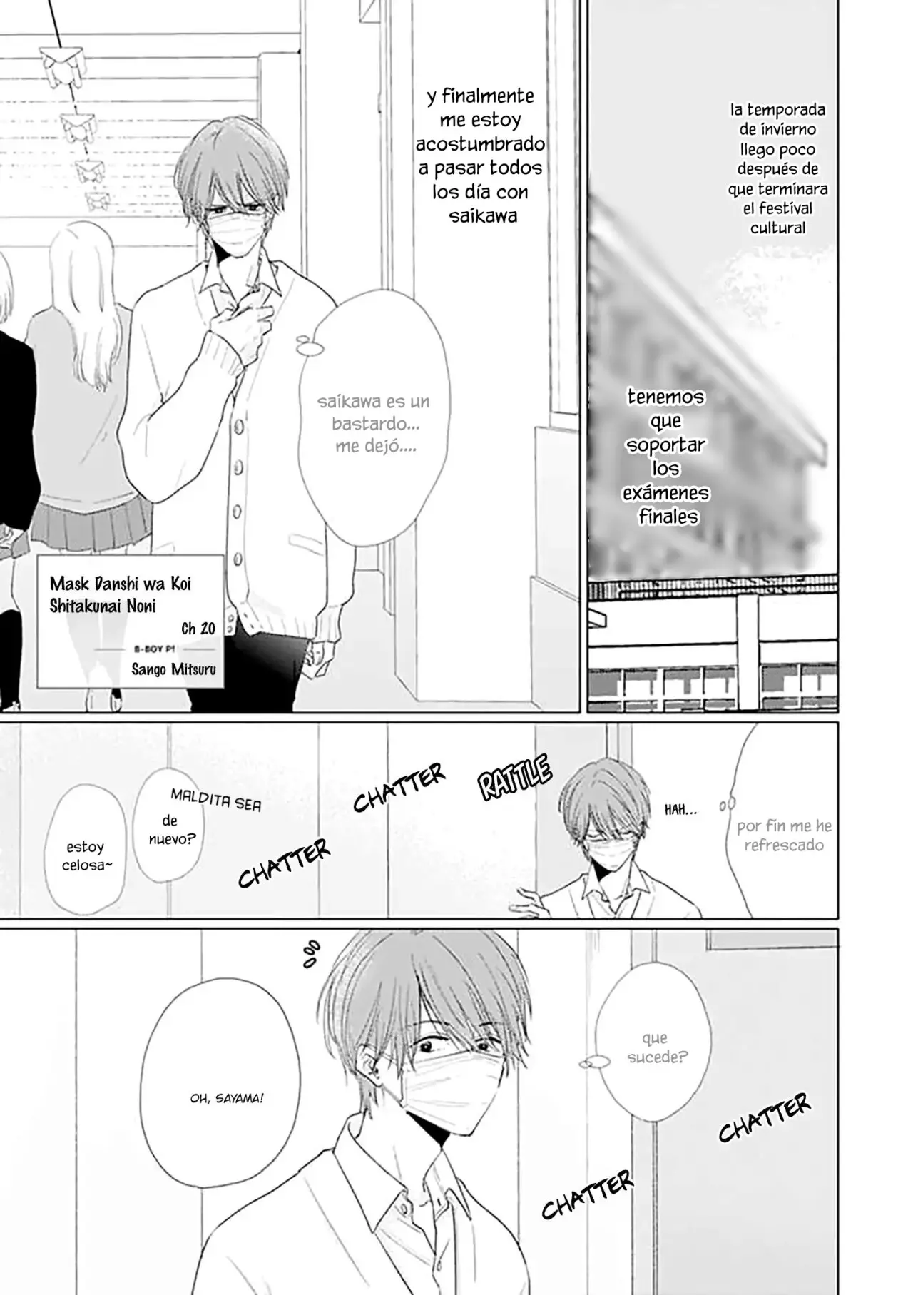 Mask danshi wa Koishitakunai no ni - Capítulo 20 - Página 6 - LectorTMOo