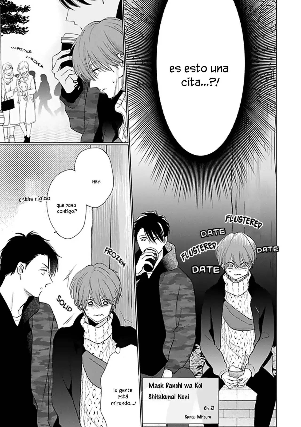 Mask danshi wa Koishitakunai no ni - Capítulo 21 - Página 9 - LectorTMOo
