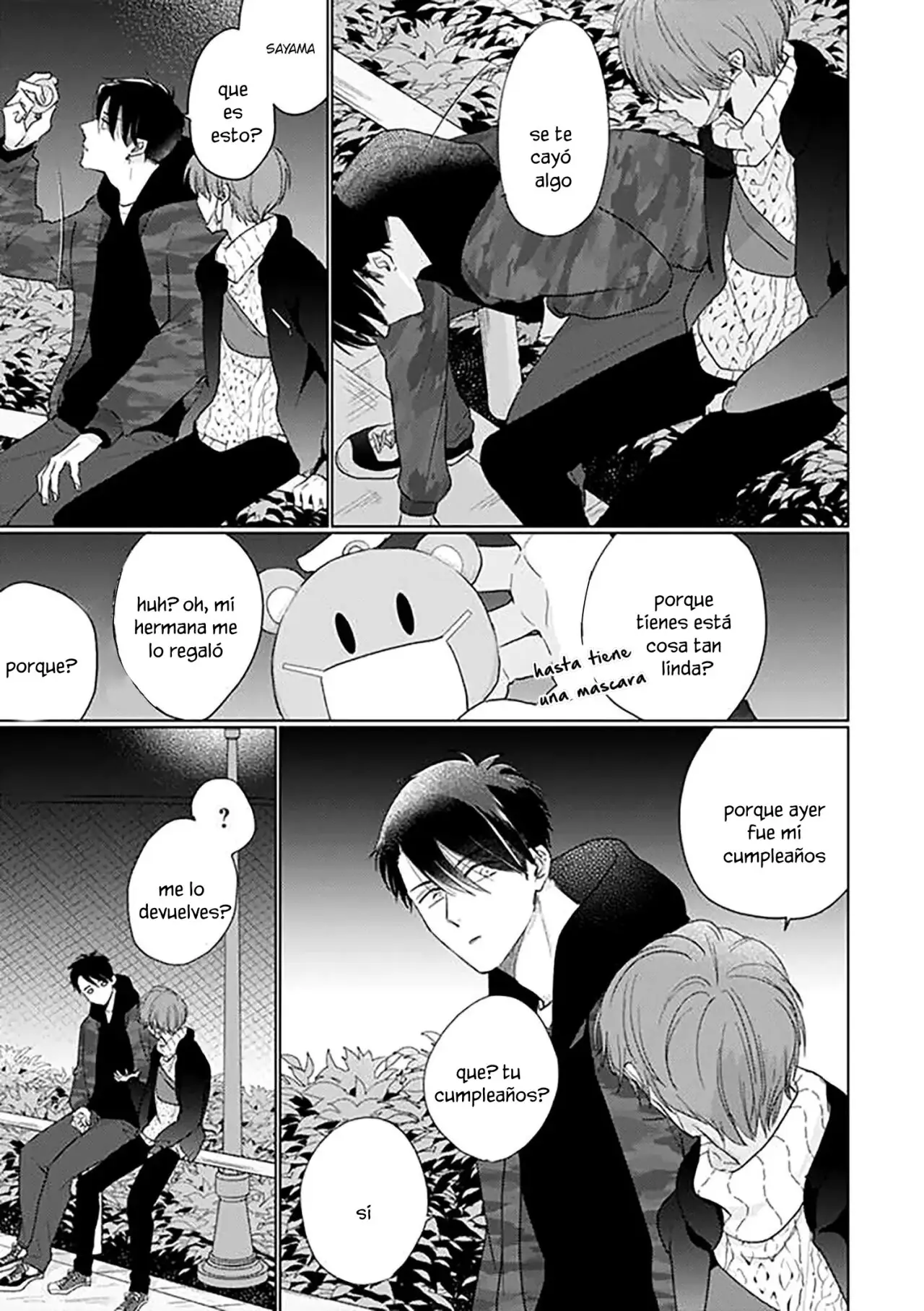 Mask danshi wa Koishitakunai no ni - Capítulo 21 - Página 21 - LectorTMOo