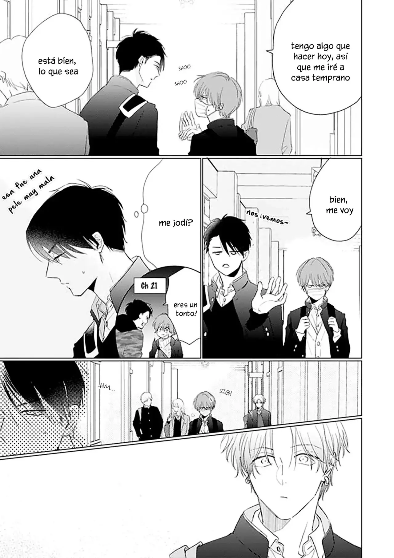 Mask danshi wa Koishitakunai no ni - Capítulo 22 - Página 7 - LectorTMOo