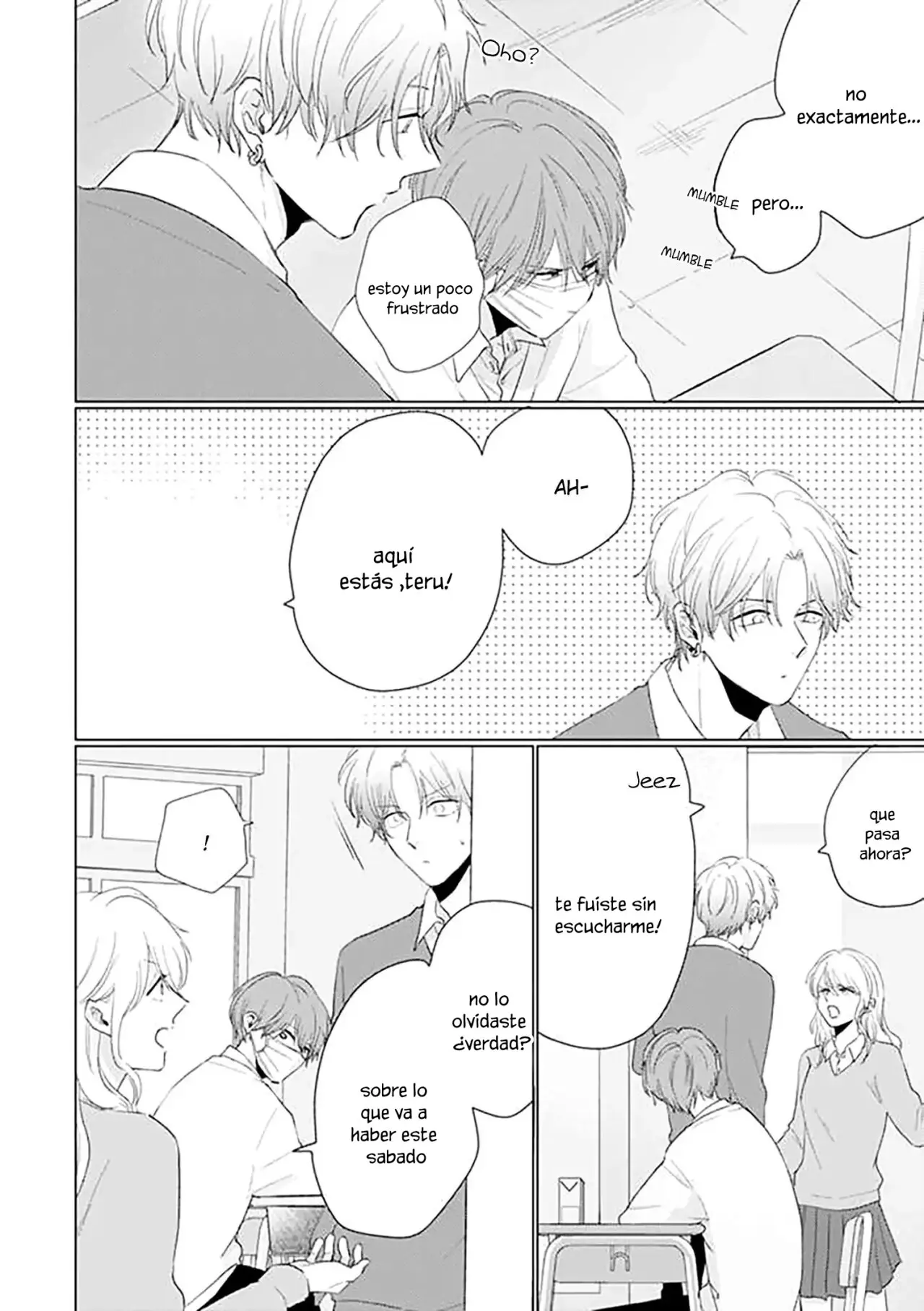 Mask danshi wa Koishitakunai no ni - Capítulo 22 - Página 12 - LectorTMOo