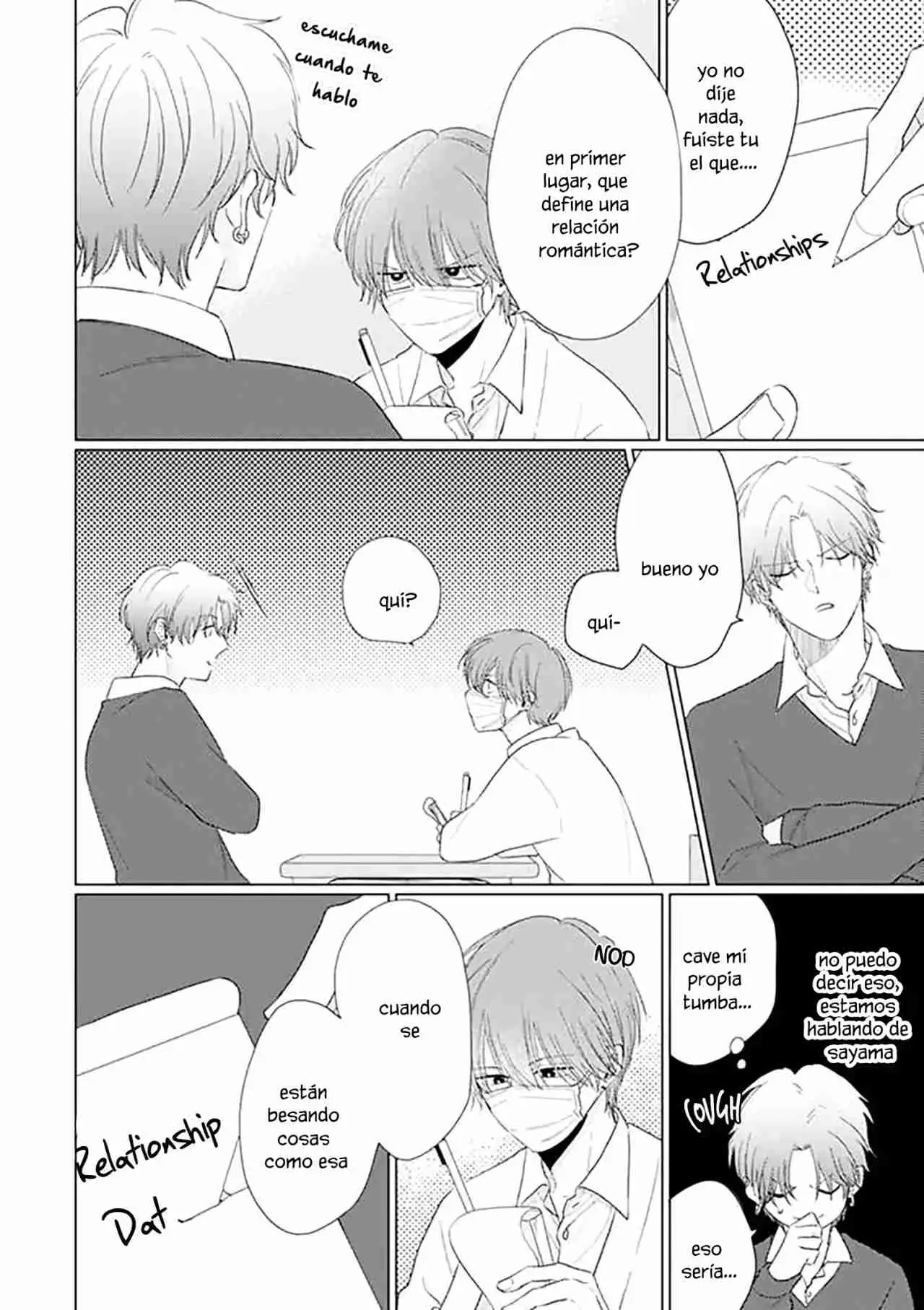Mask danshi wa Koishitakunai no ni - Capítulo 23 - Página 7 - LectorTMOo