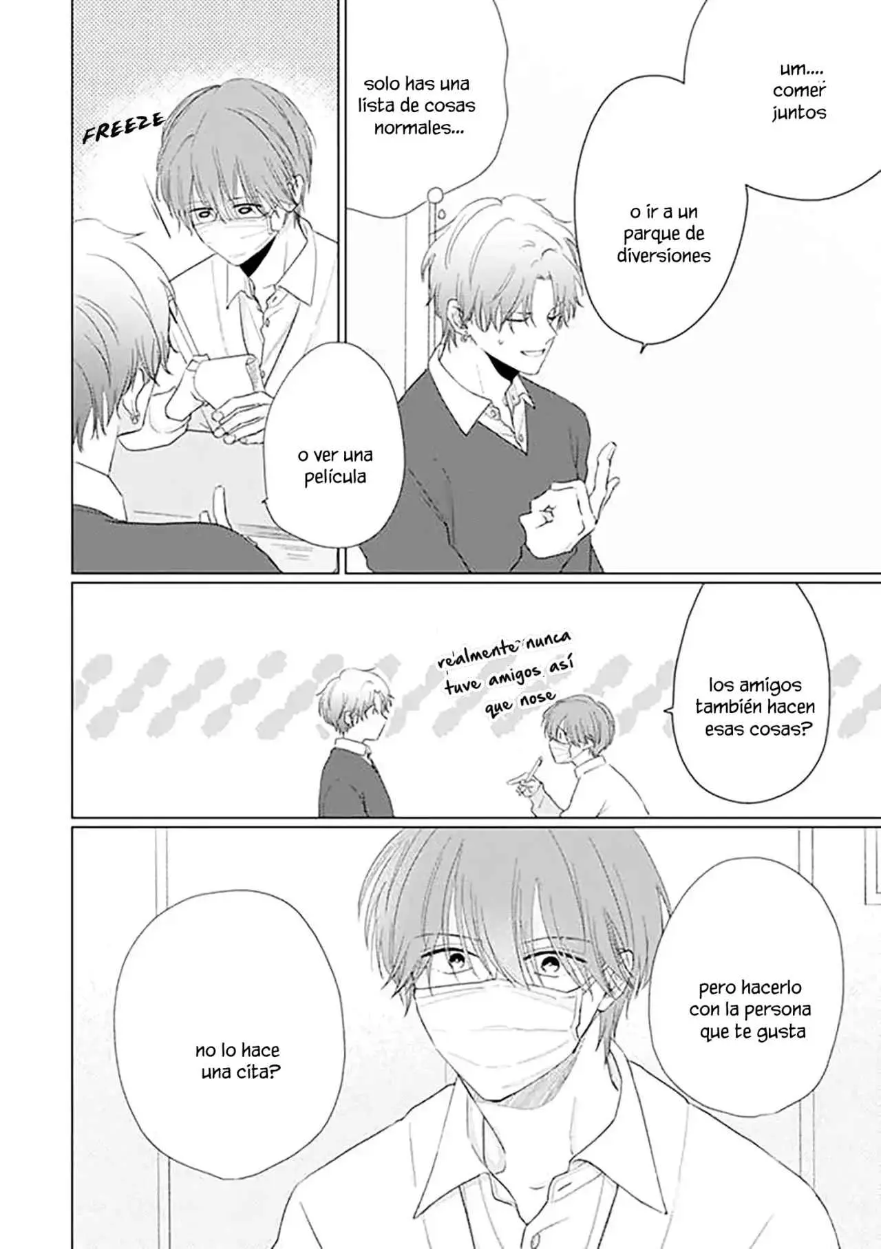 Mask danshi wa Koishitakunai no ni - Capítulo 23 - Página 9 - LectorTMOo