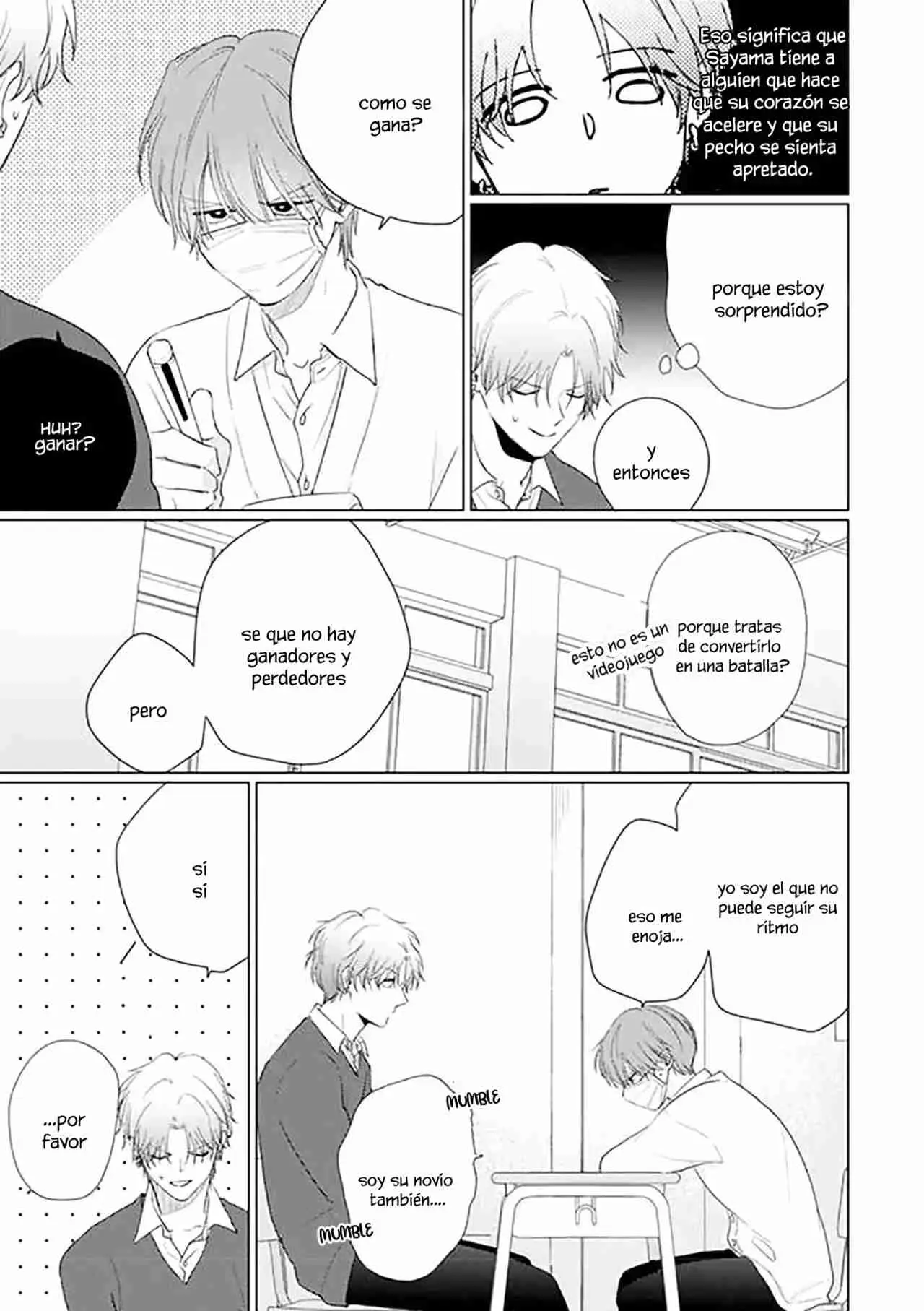 Mask danshi wa Koishitakunai no ni - Capítulo 23 - Página 12 - LectorTMOo