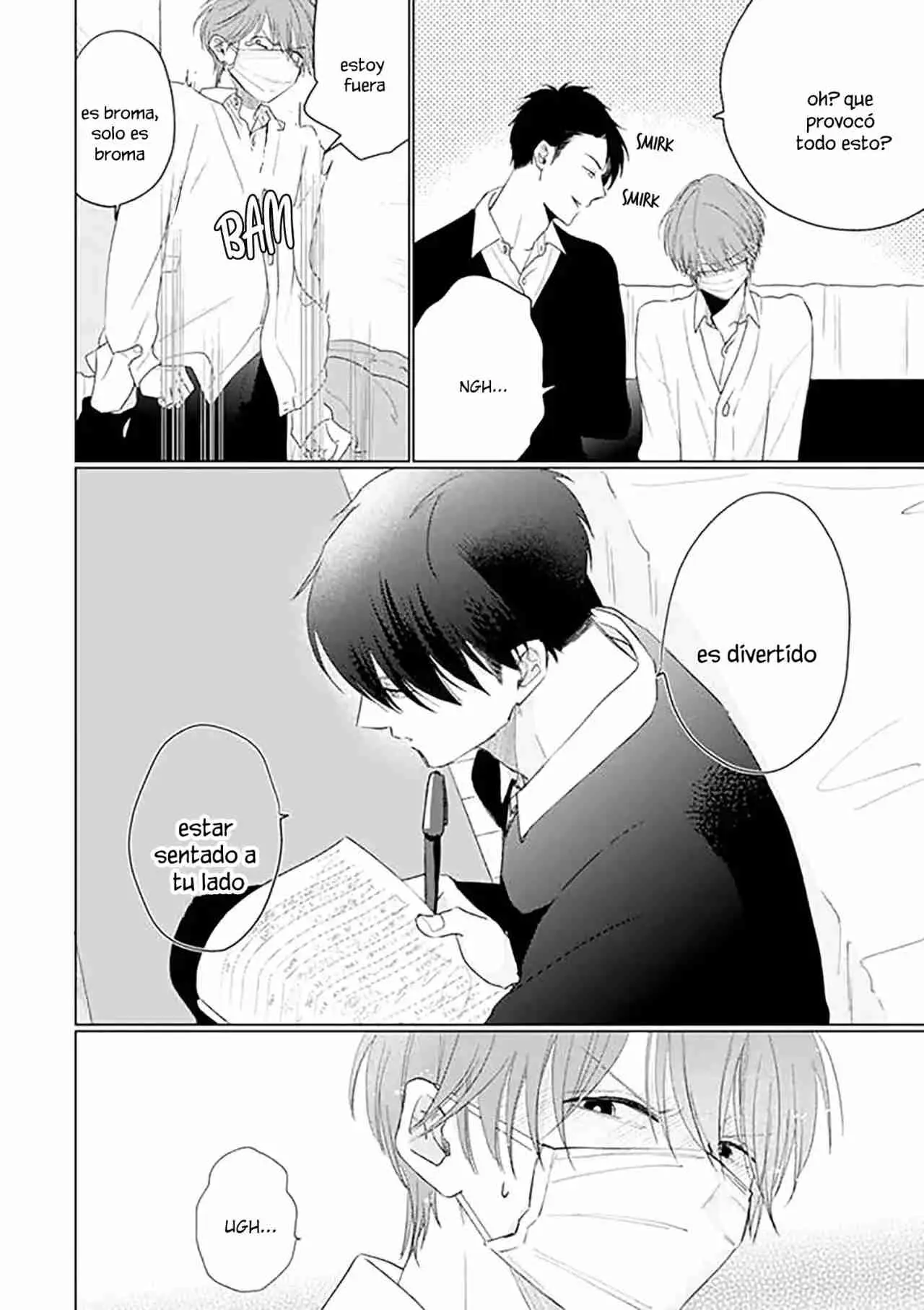 Mask danshi wa Koishitakunai no ni - Capítulo 24 - Página 12 - LectorTMOo