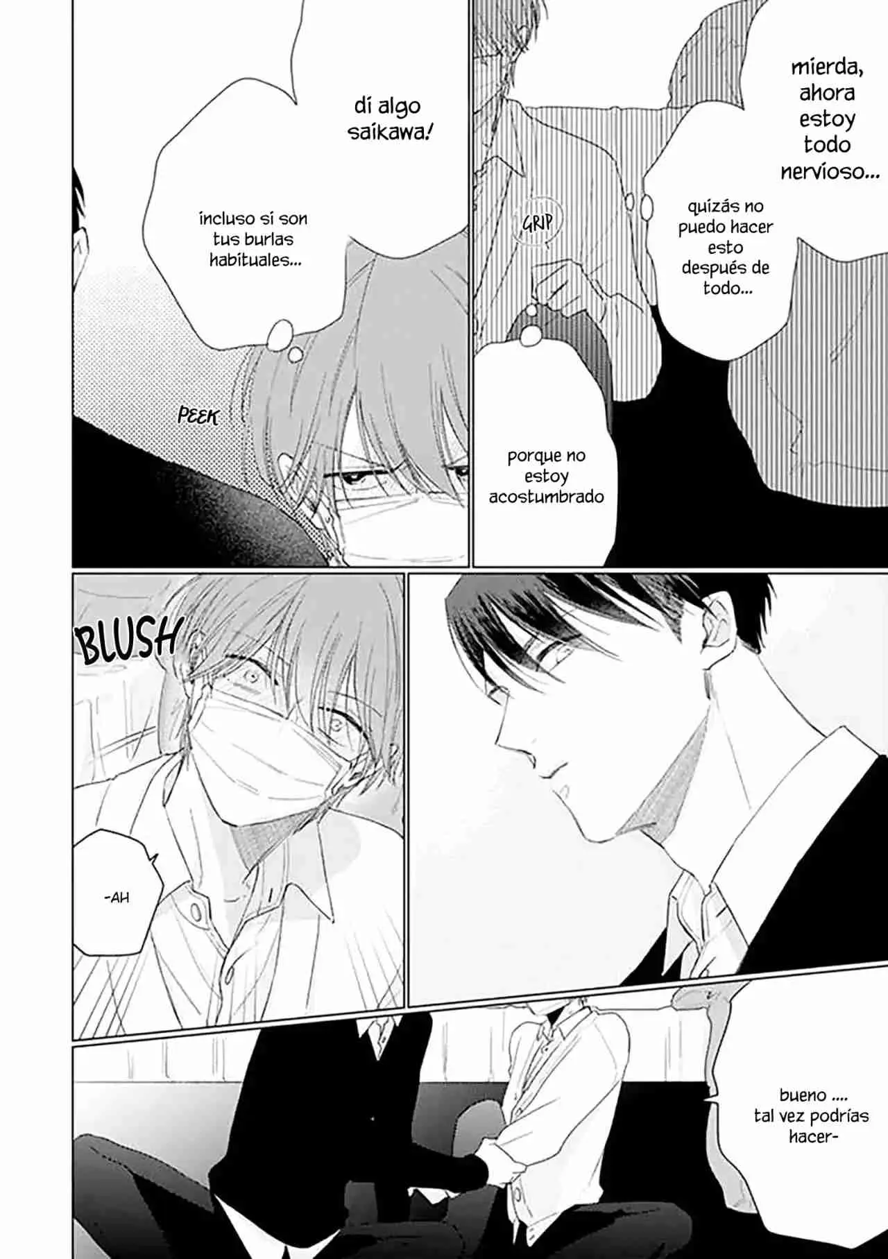 Mask danshi wa Koishitakunai no ni - Capítulo 24 - Página 14 - LectorTMOo