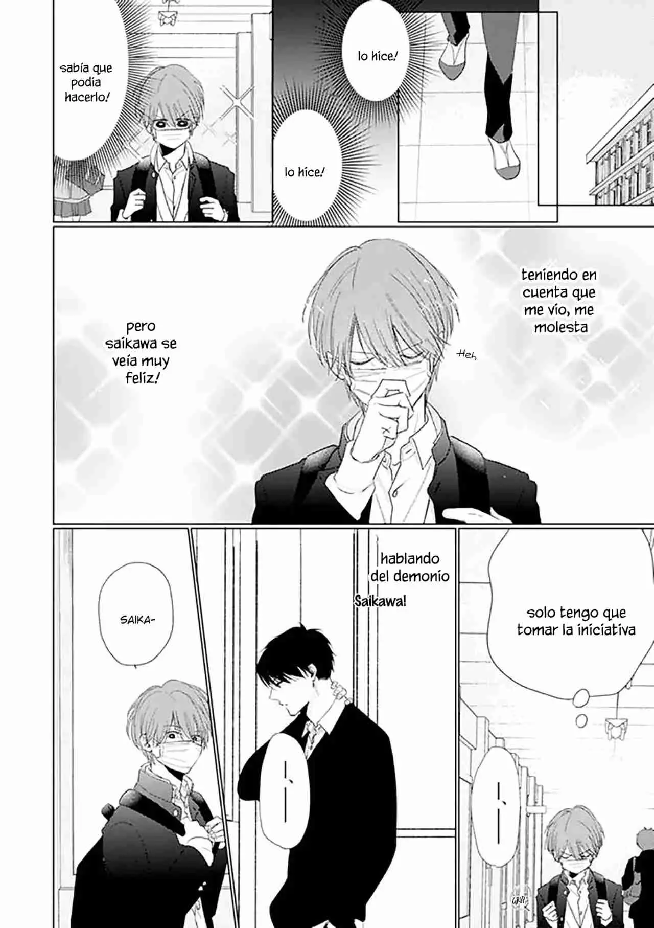 Mask danshi wa Koishitakunai no ni - Capítulo 24 - Página 22 - LectorTMOo