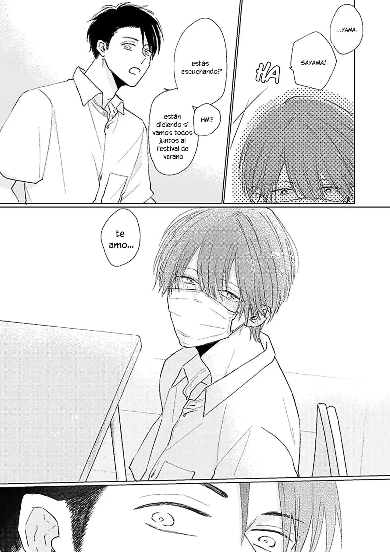 Mask danshi wa Koishitakunai no ni - Capítulo 25.5 - Página 4 - LectorTMOo