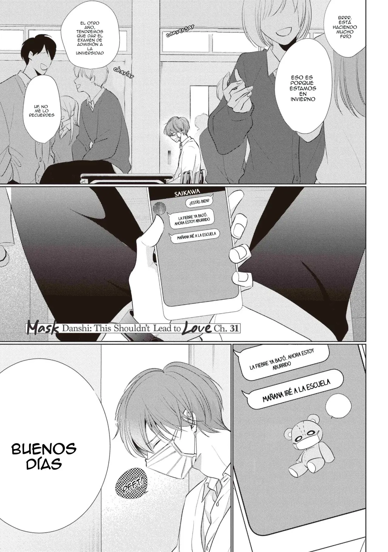 Mask danshi wa Koishitakunai no ni - Capítulo 43 - Página 6 - LectorTMOo