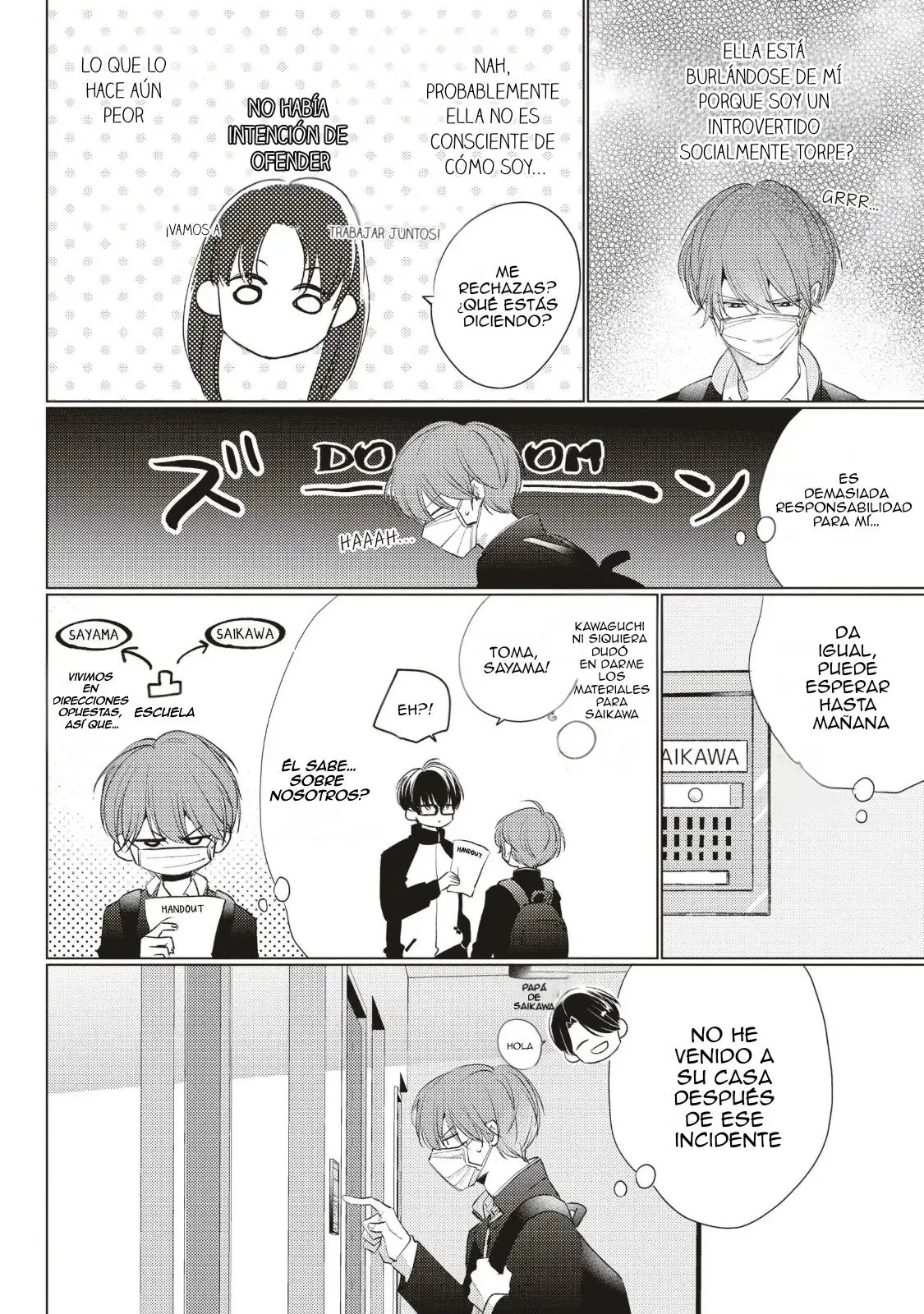 Mask danshi wa Koishitakunai no ni - Capítulo 43 - Página 11 - LectorTMOo
