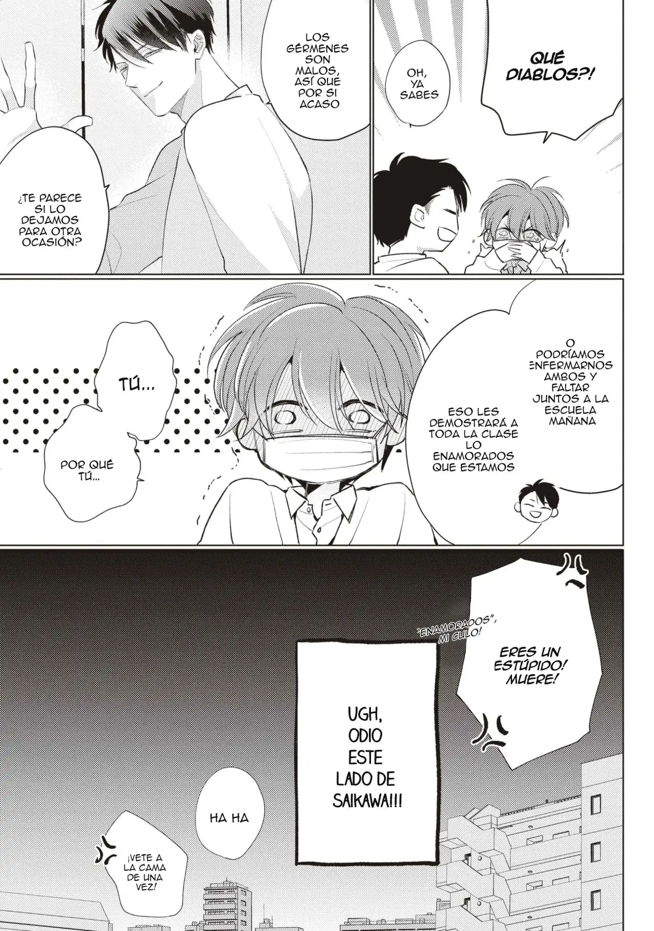 Mask danshi wa Koishitakunai no ni - Capítulo 43 - Página 18 - LectorTMOo