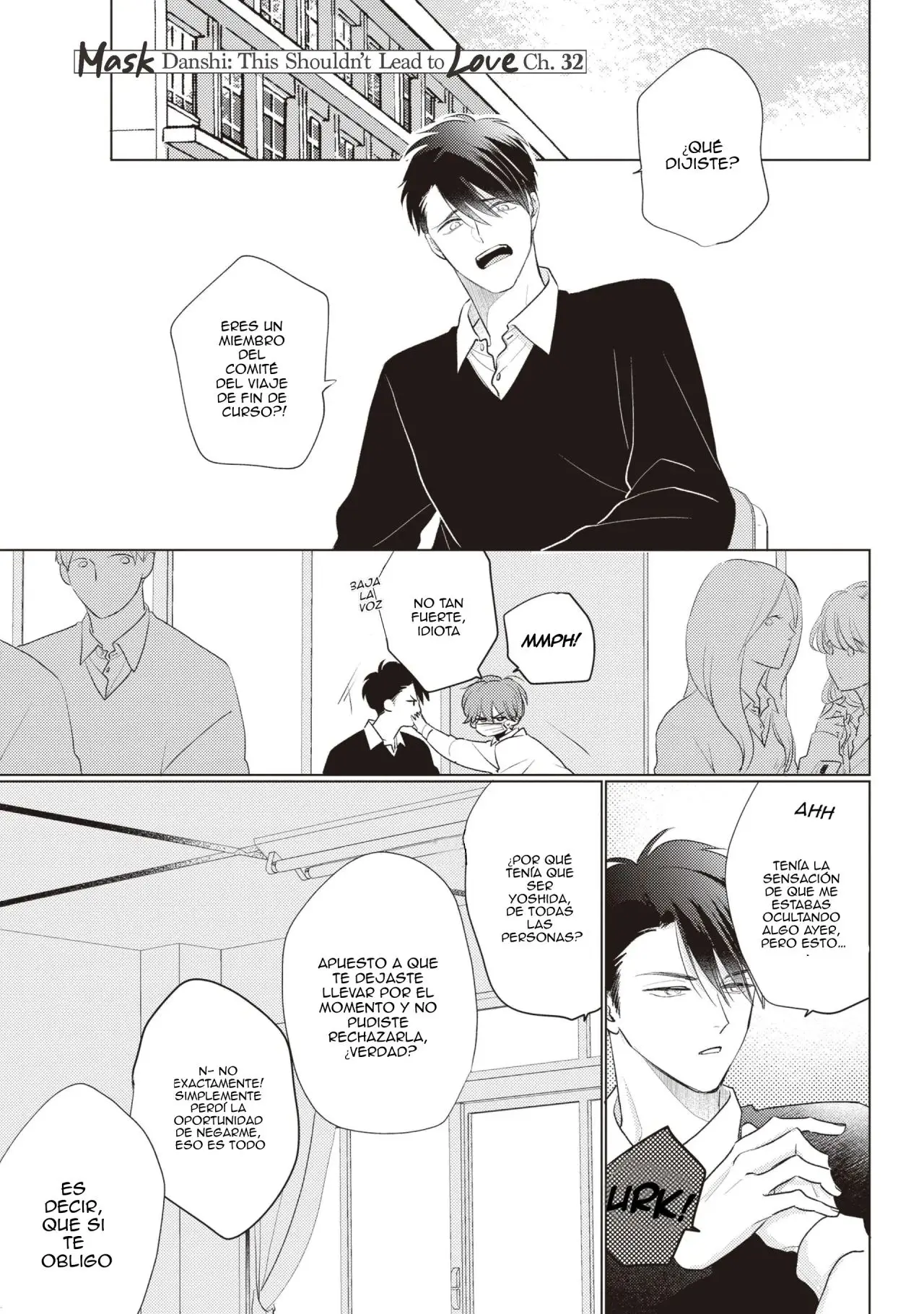 Mask danshi wa Koishitakunai no ni - Capítulo 44 - Página 7 - LectorTMOo