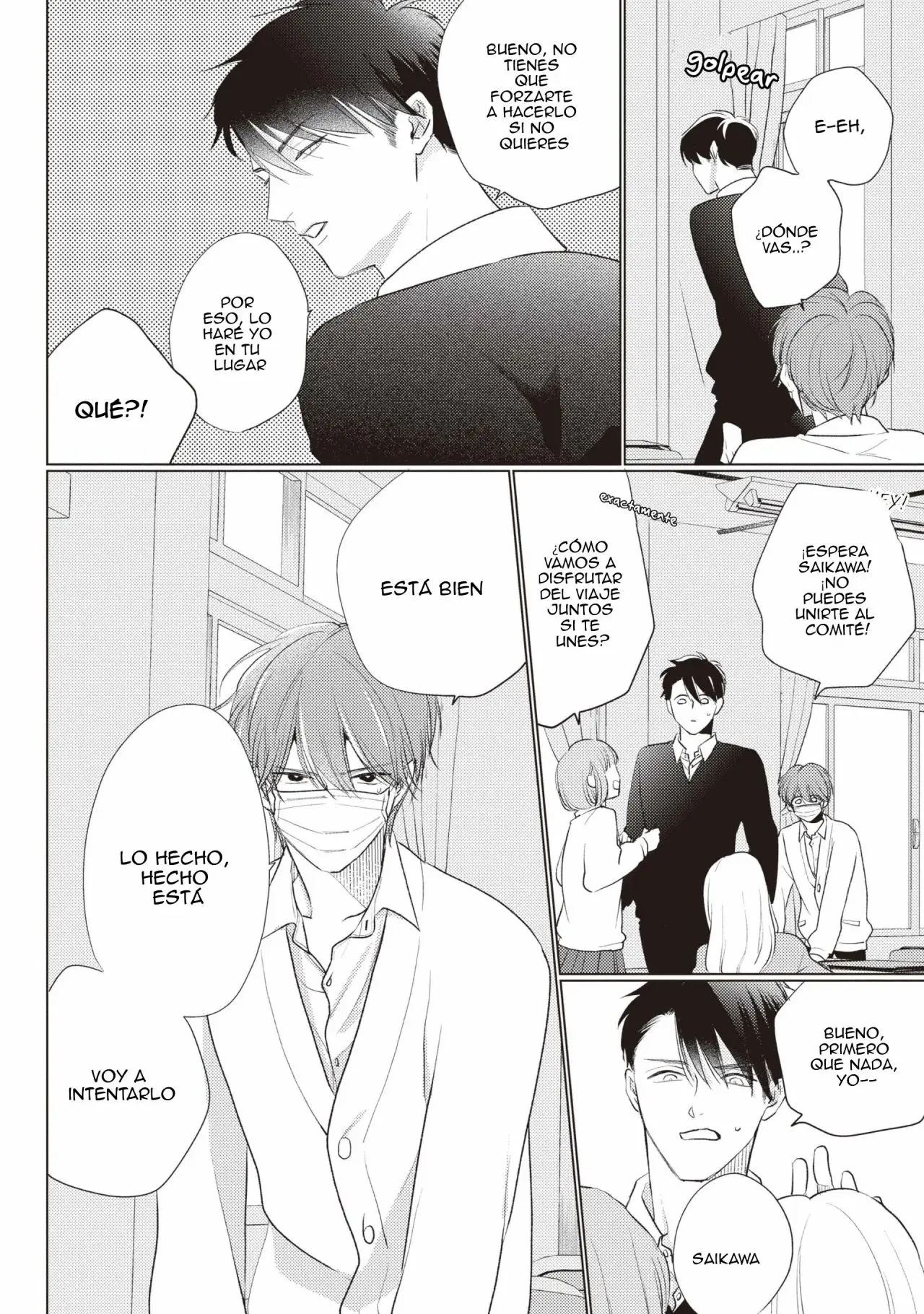 Mask danshi wa Koishitakunai no ni - Capítulo 44 - Página 8 - LectorTMOo