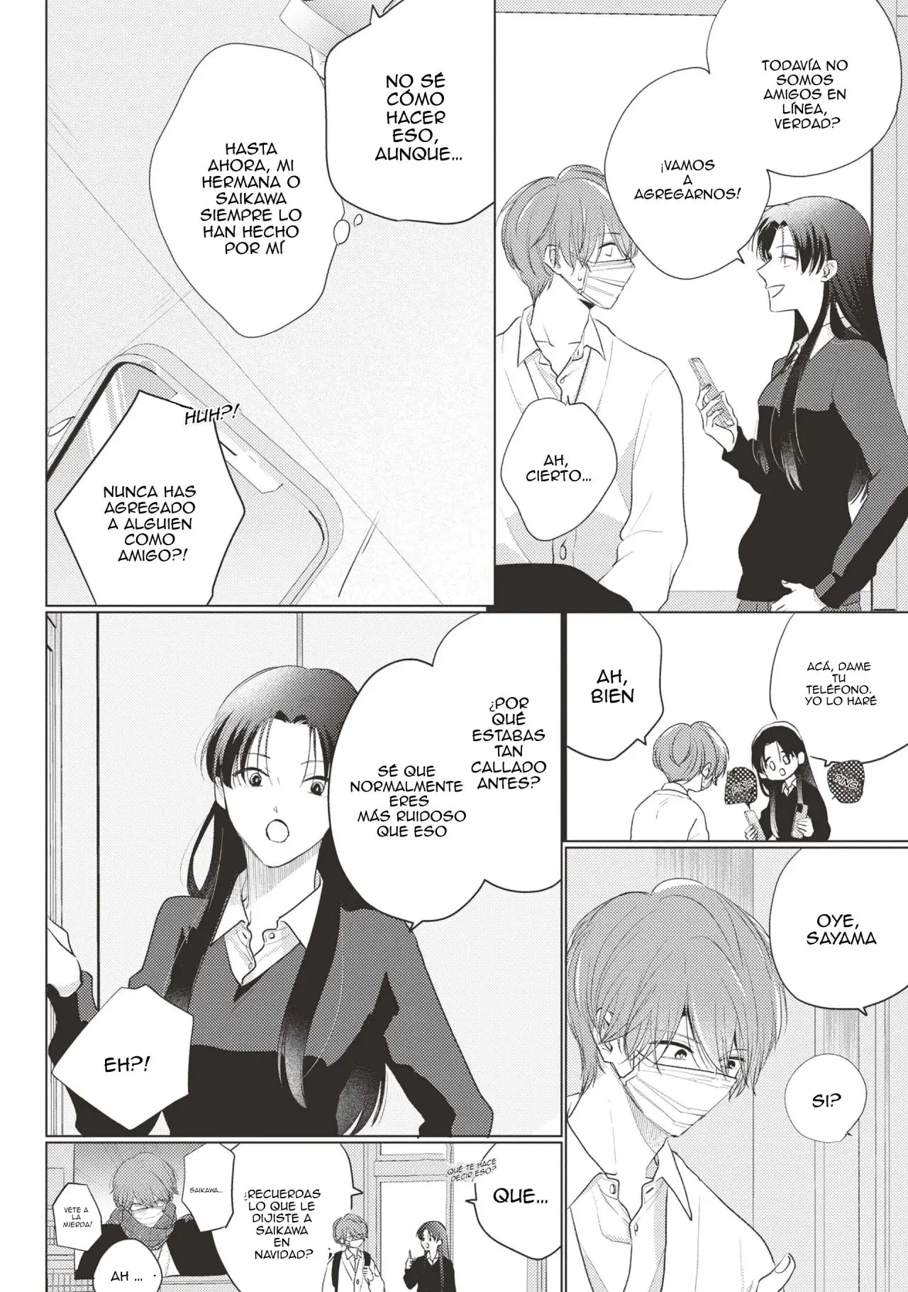 Mask danshi wa Koishitakunai no ni - Capítulo 44 - Página 18 - LectorTMOo