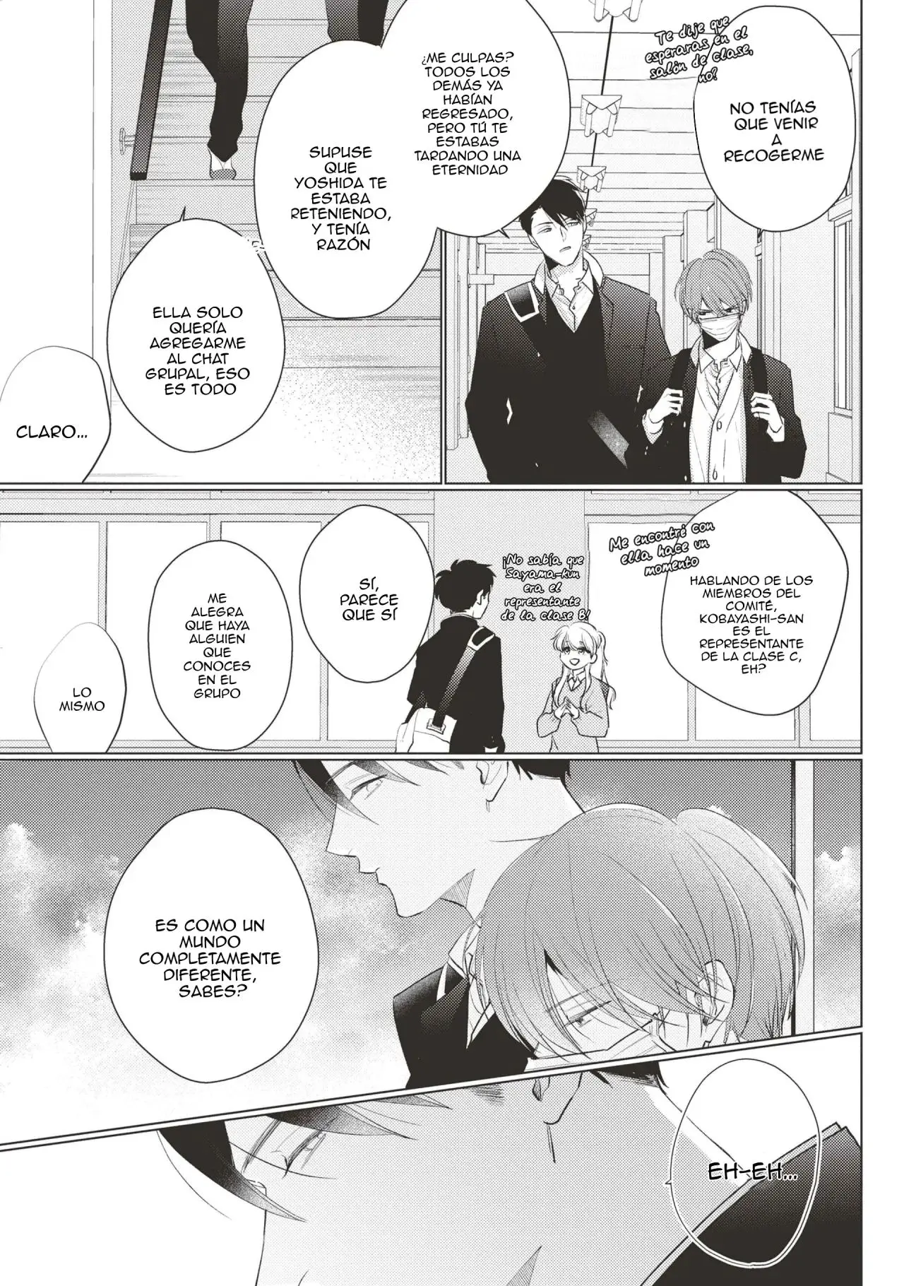 Mask danshi wa Koishitakunai no ni - Capítulo 44 - Página 21 - LectorTMOo
