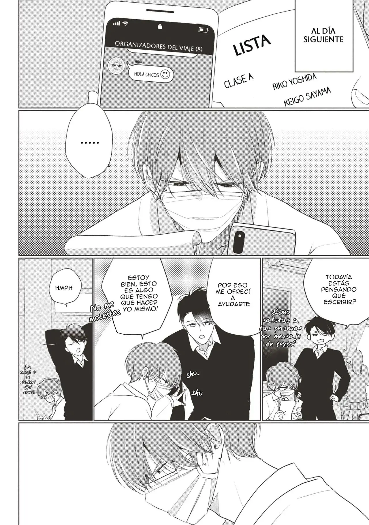 Mask danshi wa Koishitakunai no ni - Capítulo 44 - Página 24 - LectorTMOo