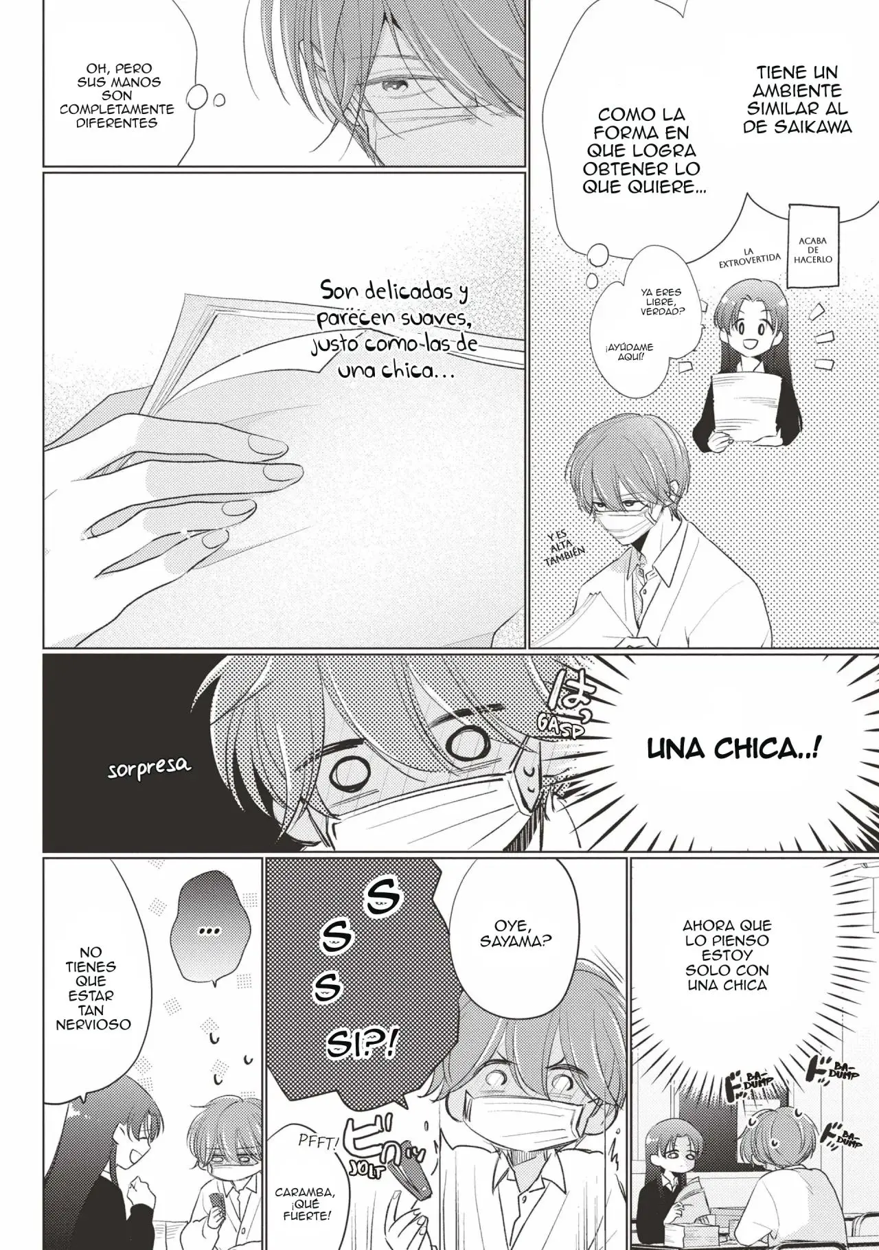 Mask danshi wa Koishitakunai no ni - Capítulo 45 - Página 4 - LectorTMOo