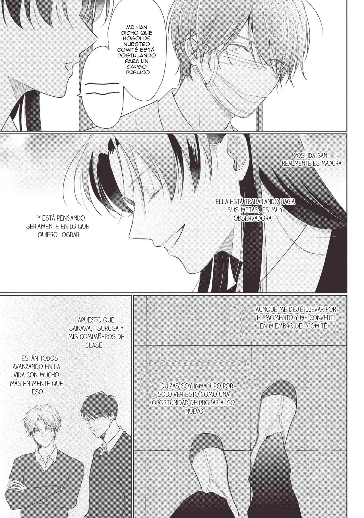 Mask danshi wa Koishitakunai no ni - Capítulo 45 - Página 15 - LectorTMOo