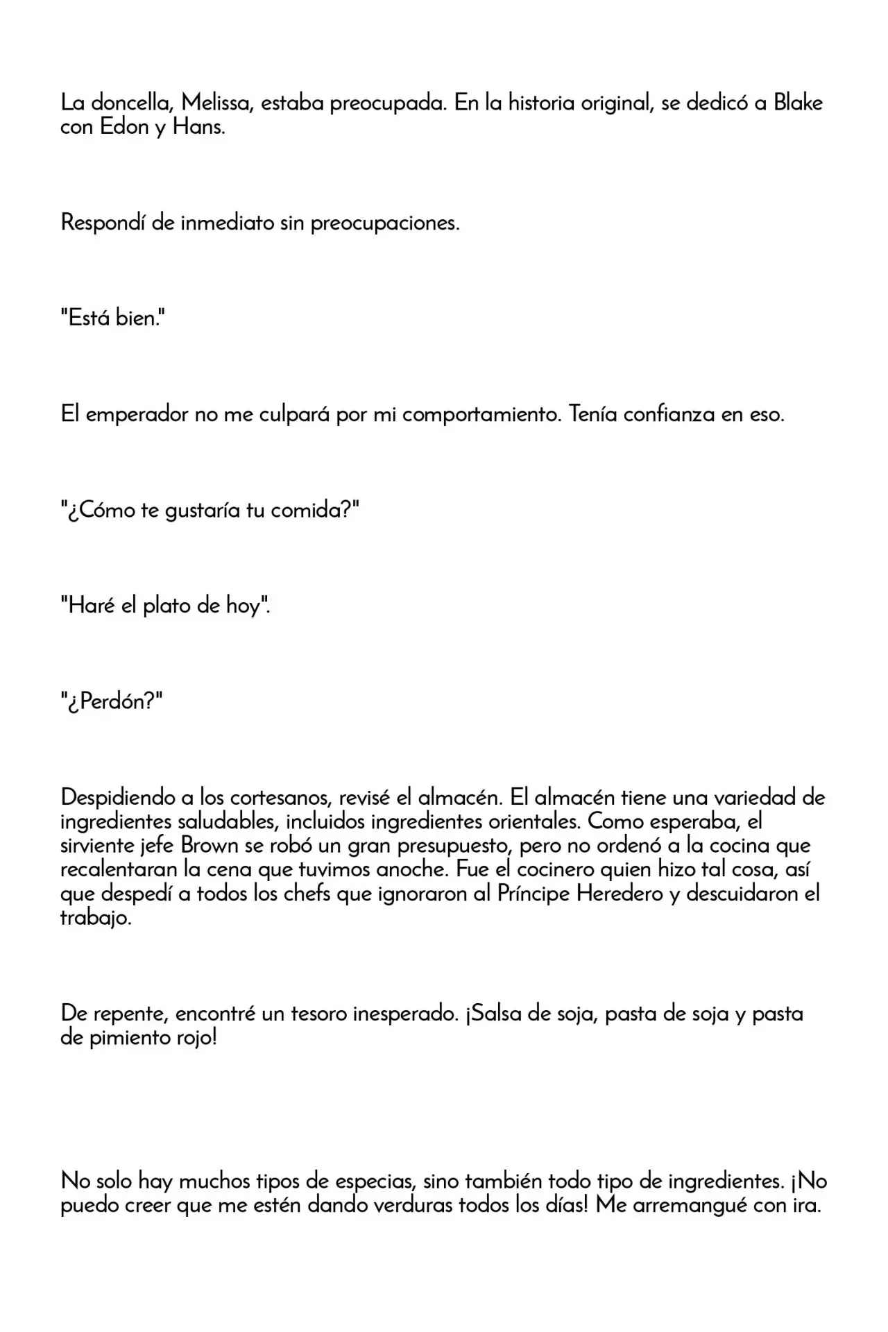 Me Convertí En La Esposa Del Mounstruoso Príncipe Heredero (Novela) - Capítulo 3 - Página 6 - LectorTMOo