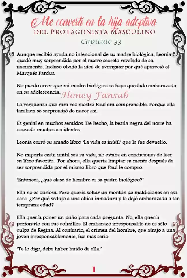 Me convertí en la hija adoptiva del protagonista masculino (novela) (2020) - Capítulo 33 - Página 5 - LectorTMOo