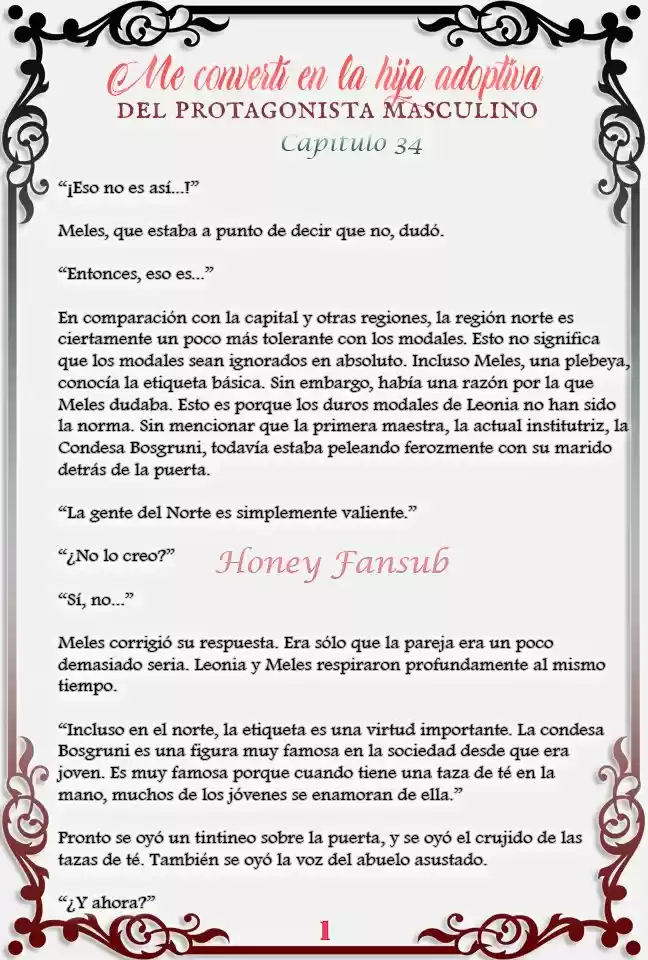 Me convertí en la hija adoptiva del protagonista masculino (novela) (2020) - Capítulo 34 - Página 6 - LectorTMOo