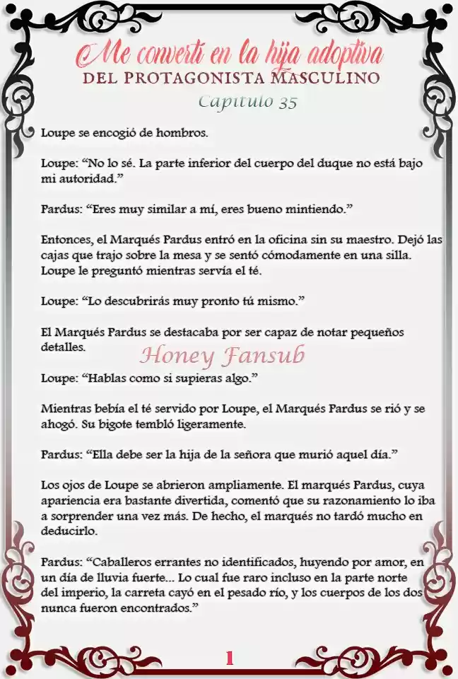 Me convertí en la hija adoptiva del protagonista masculino (novela) (2020) - Capítulo 35 - Página 6 - LectorTMOo